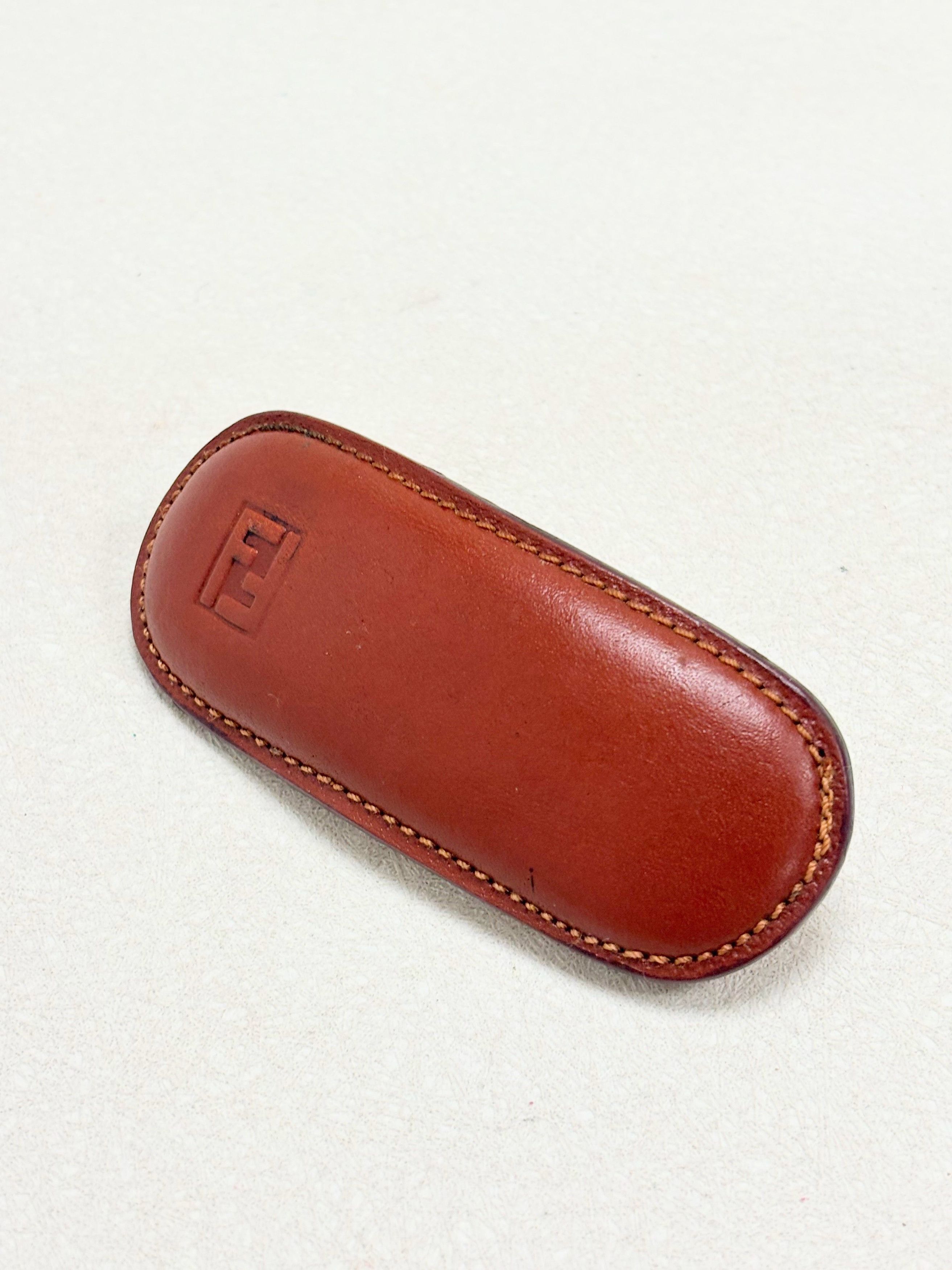 Fendi Barrette Cuir Size ONE SIZE - 3 Thumbnail