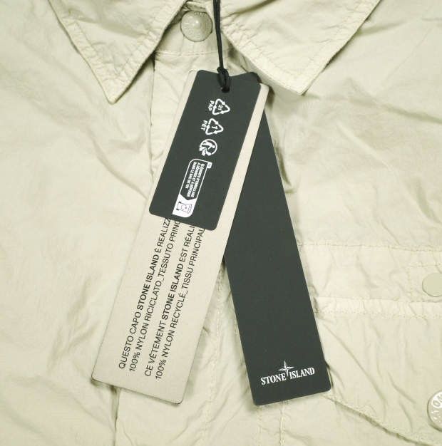 Stone Island Stone Island Stone Island Camicia Ghost Piece Nylon Jacket Textile Tops K1S151100003 S00F6 DUTY FREE for USA Size ONE SIZE - 4 Thumbnail