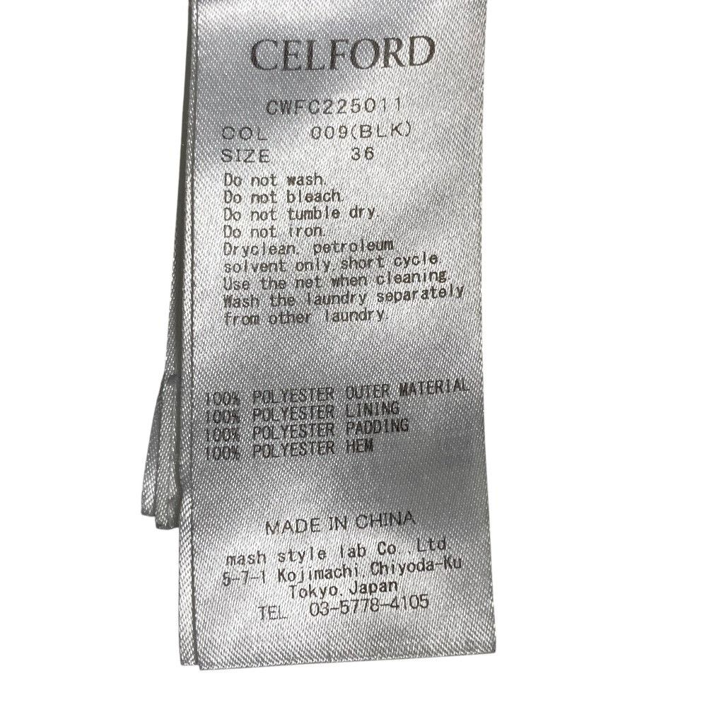 Other Other CELFORD Eco Fur Padded Jacket Textile Outerwear DUTY FREE for USA Size ONE SIZE - 9 Thumbnail
