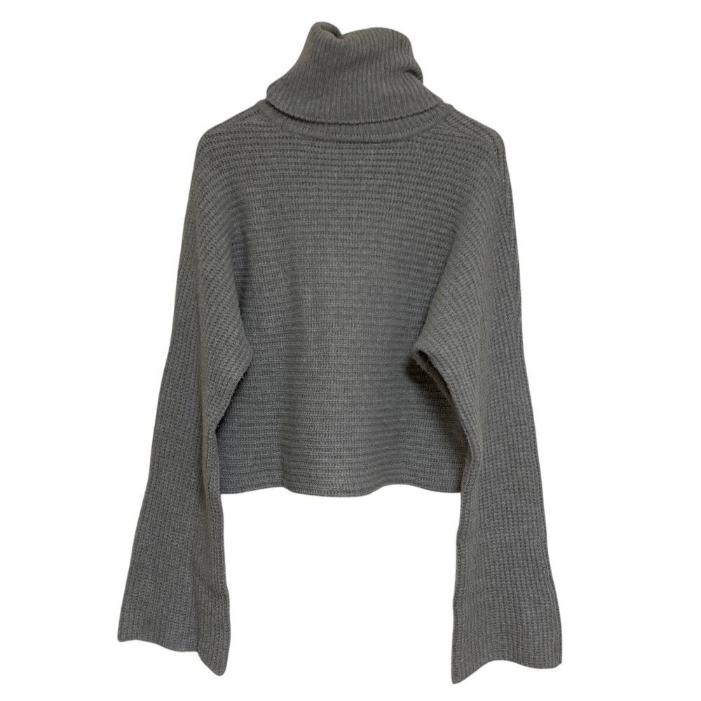 Other Other FOXEY NEW YORK Cashmere Blend Cropped Turtleneck Knit Textile Tops 39268 DUTY FREE for USA Size ONE SIZE - 2 Thumbnail