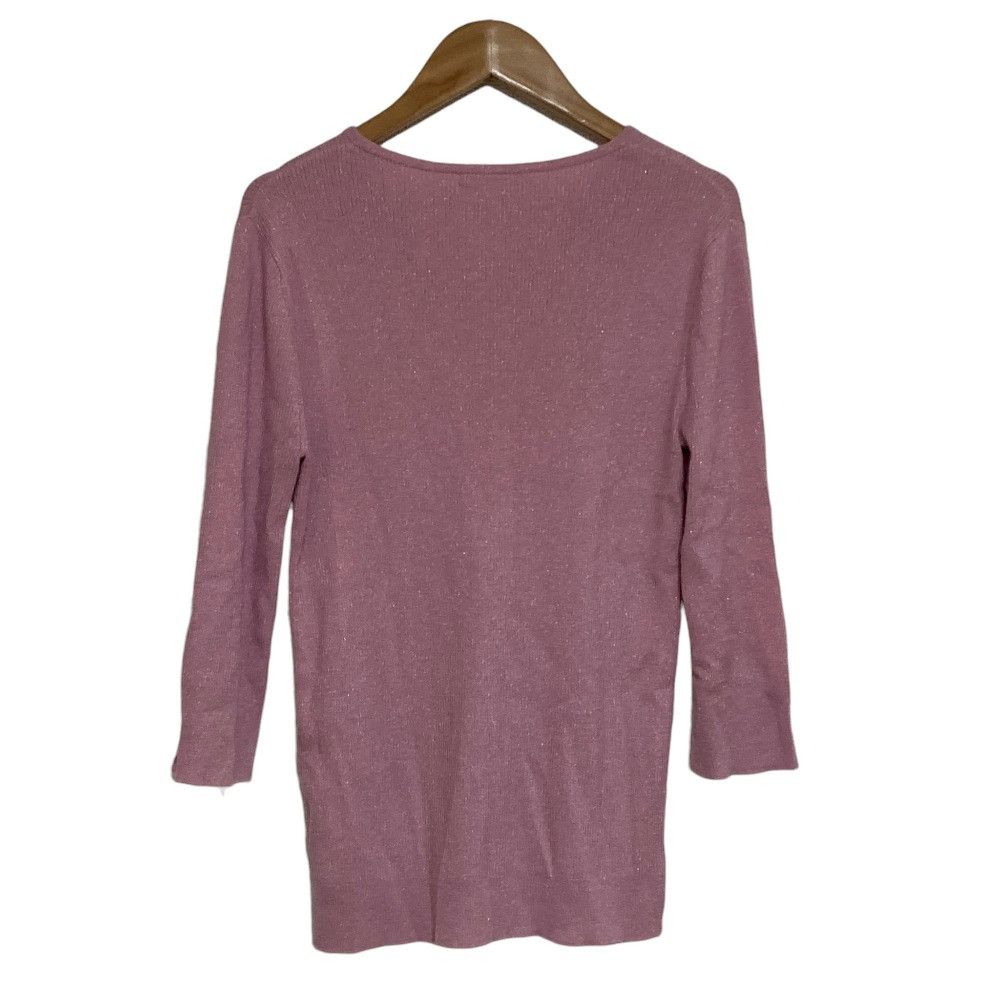 Other Other Blamink Cashmere Silk Knit Top Textile Tops 7913-2-000002 DUTY FREE for USA Size ONE SIZE - 2 Thumbnail