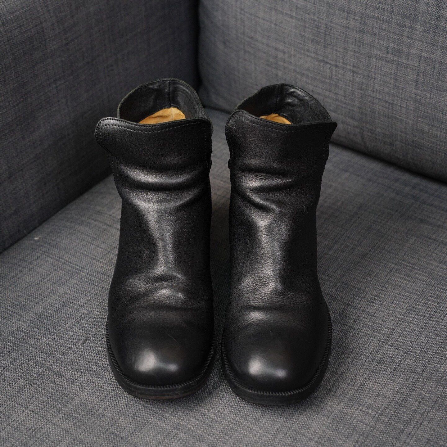 Salvatore Ferragamo Salvatore Ferragamo Leather Black Boots us_7 Women Size US 7 / IT 37 - 4 Thumbnail