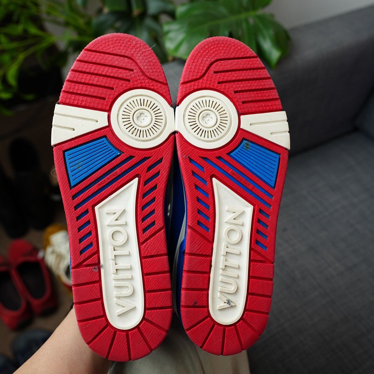 Louis Vuitton Louis Vuitton Training Blue Lowtop Sneakers 8.5 Men Size US 8.5 / EU 41-42 - 9 Thumbnail