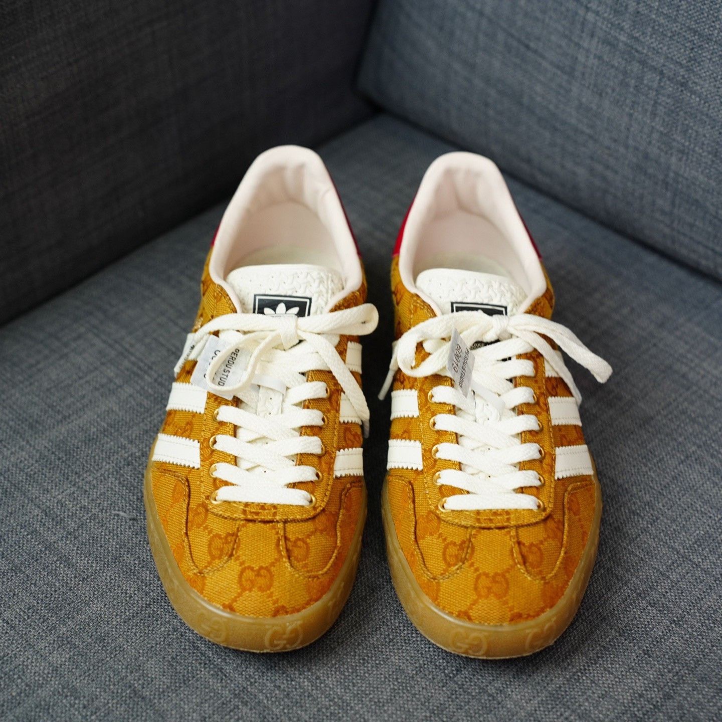 Gucci Gucci Collab Brown Lowtop Sneakers us_8-5 Women Size US 8.5 / IT 38.5 - 4 Thumbnail