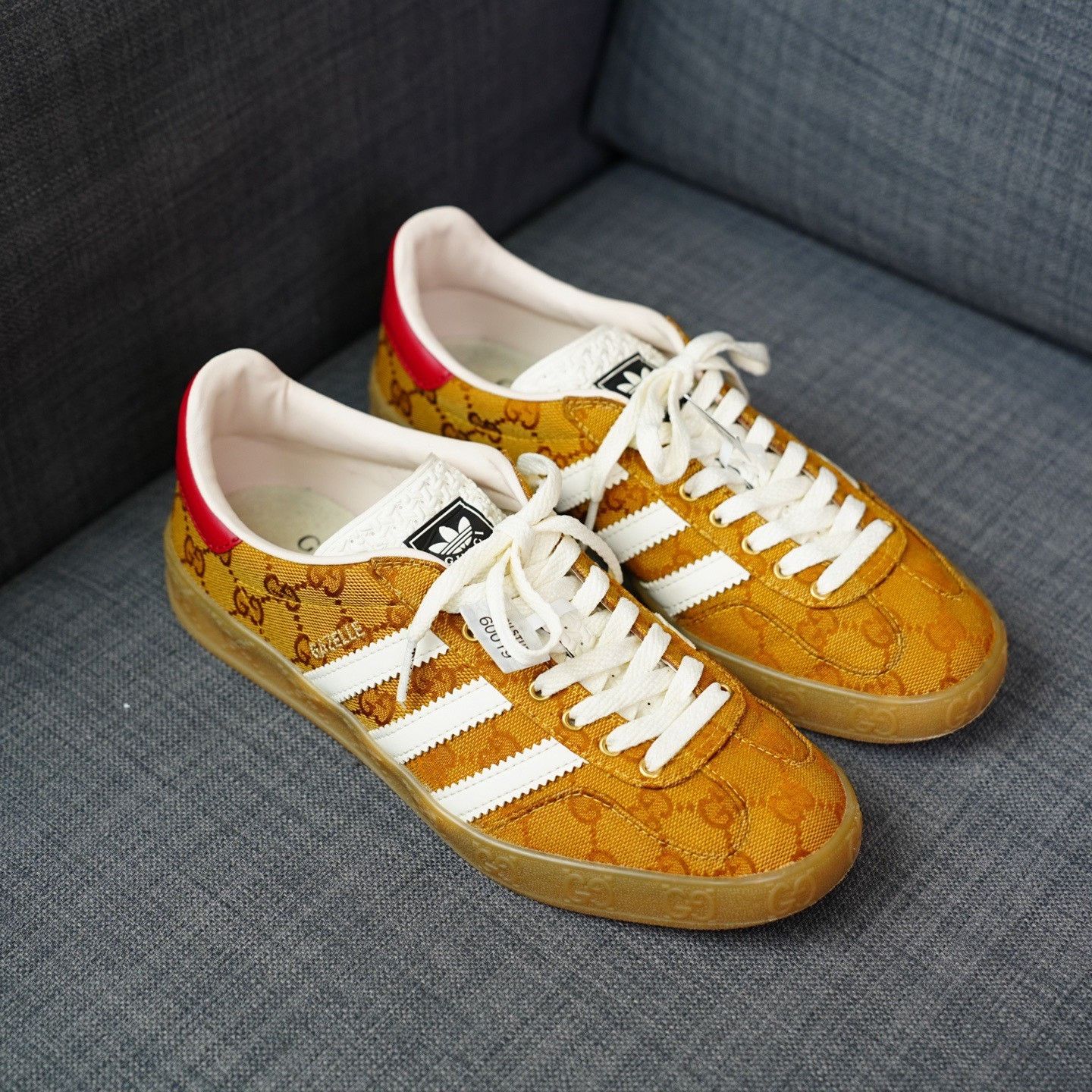 Gucci Gucci Collab Brown Lowtop Sneakers us_8-5 Women Size US 8.5 / IT 38.5 - 5 Thumbnail