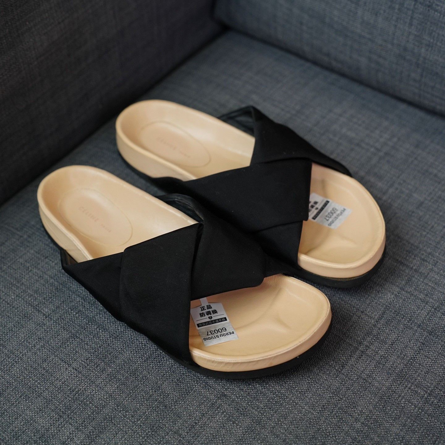Celine Celine Black Sandals us_8 Women Size US 8 / IT 38 - 4 Thumbnail