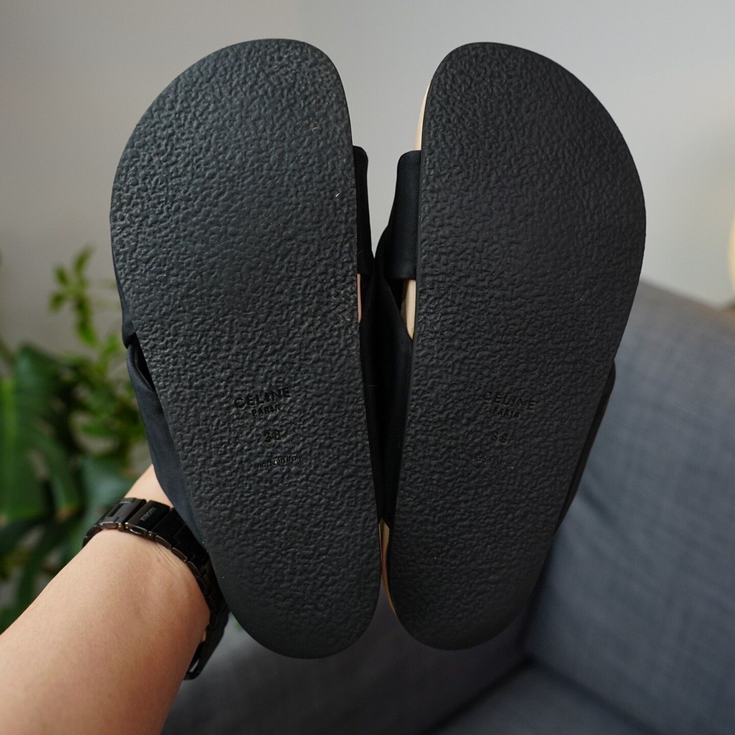 Celine Celine Black Sandals us_8 Women Size US 8 / IT 38 - 7 Thumbnail