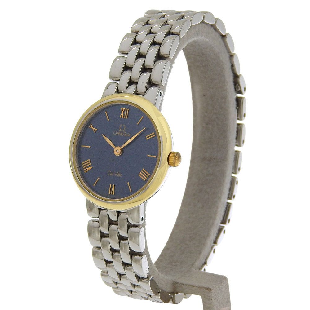 Omega Omega Omega De Ville Stainless Steel Wristwatch Metal Quartz 7261.83 DUTY FREE for USA Size ONE SIZE - 2 Thumbnail