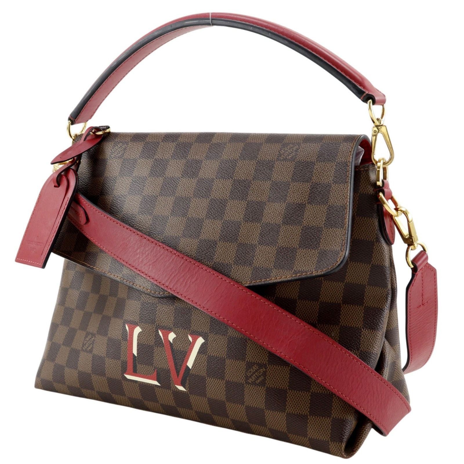 Louis Vuitton Louis Vuitton Louis Vuitton Beaubourg Damier Canvas shoulder bag Textile Shoulder Bag N40176 DUTY FREE for USA Size ONE SIZE - 2 Thumbnail
