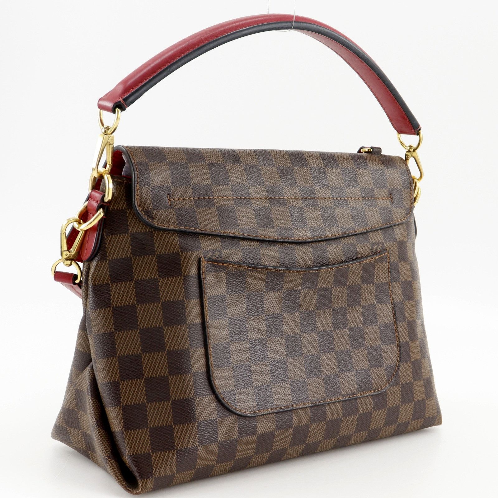 Louis Vuitton Louis Vuitton Louis Vuitton Beaubourg Damier Canvas shoulder bag Textile Shoulder Bag N40176 DUTY FREE for USA Size ONE SIZE - 3 Thumbnail