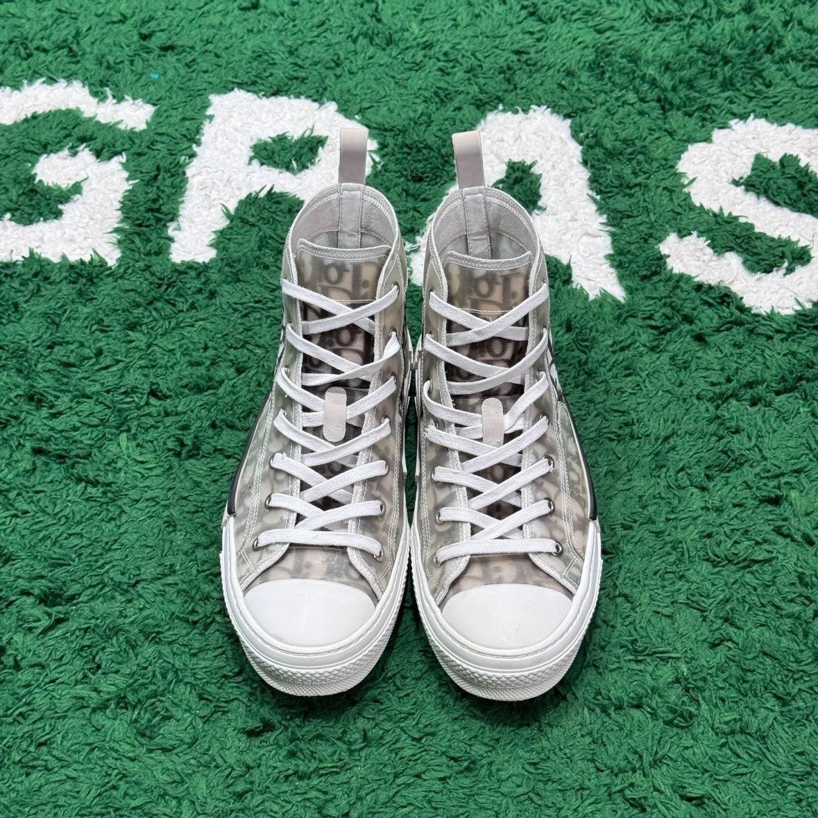 Dior Dior White Hitop Sneakers 8 Men Size US 8 / EU 41 - 4 Thumbnail