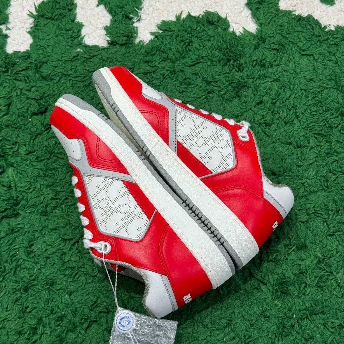 Dior Dior Limited Red Lowtop Sneakers us_9 Women Size US 9 / IT 39 - 5 Thumbnail