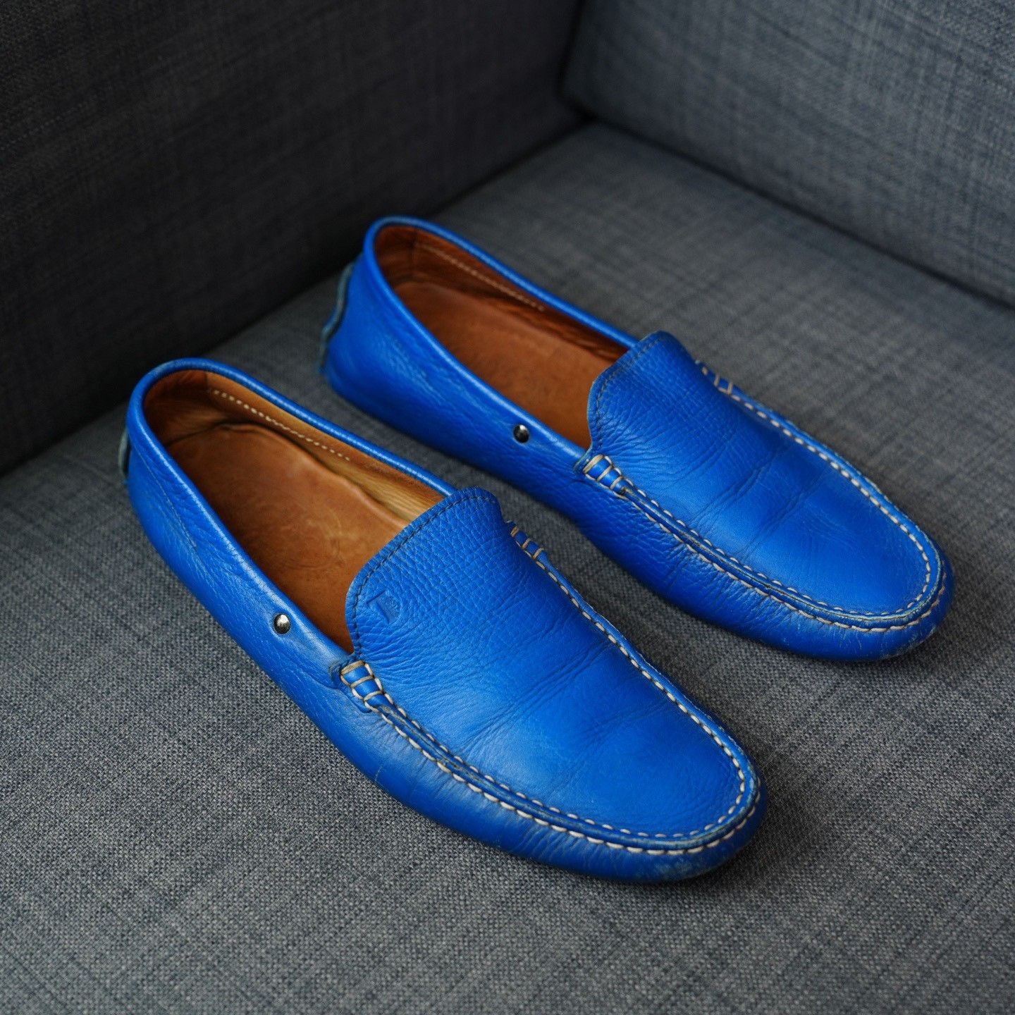 Tod's Tod's Blue Lowtop Sneakers 8.5 Men Size US 8.5 / EU 41-42 - 5 Thumbnail