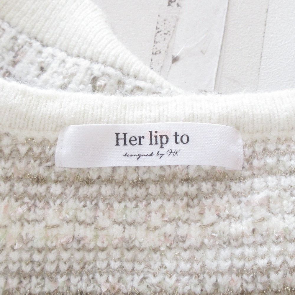 Other Other Her lip to Bristol Tweed Knit Cardigan Textile Tops 1244202171 DUTY FREE for USA Size ONE SIZE - 9 Thumbnail