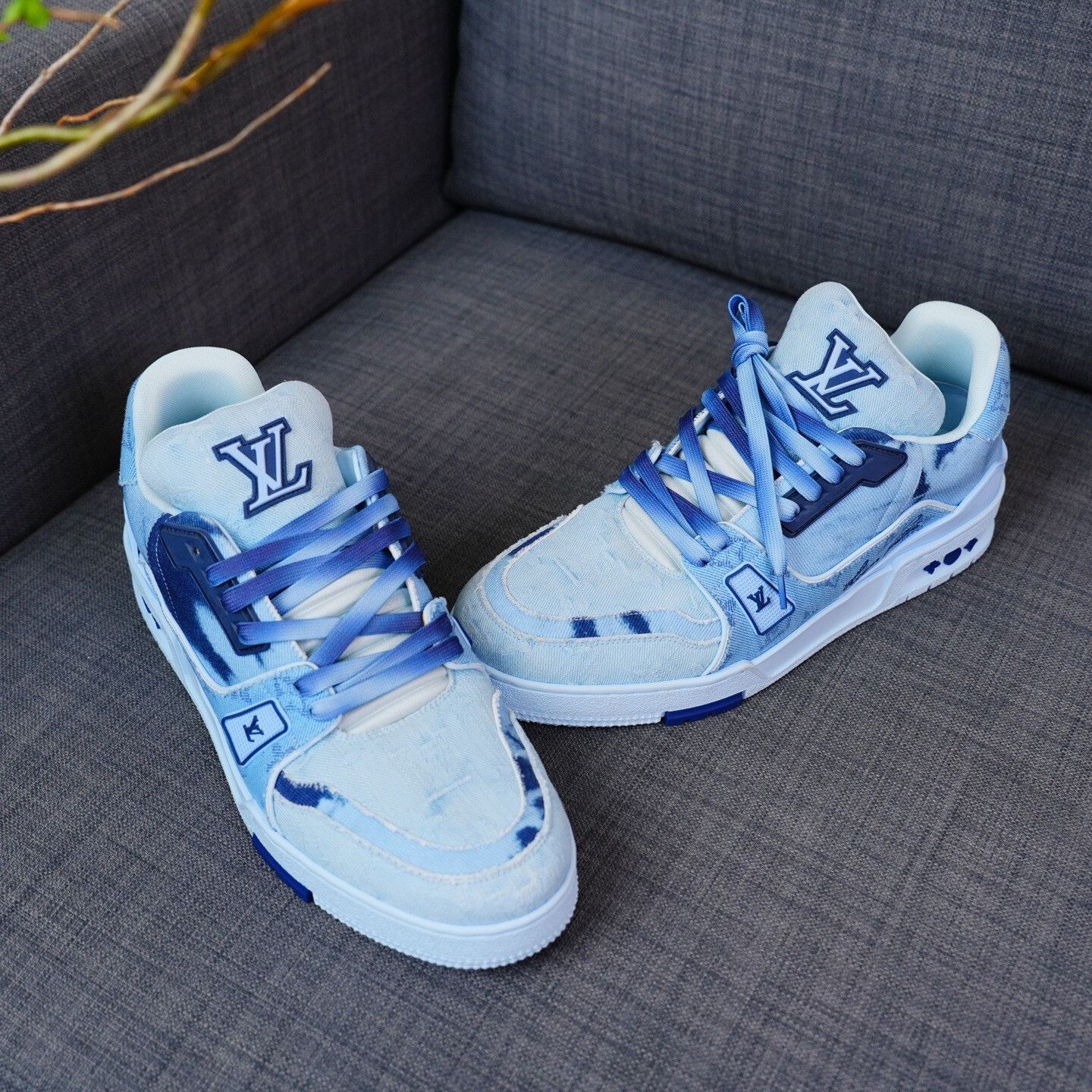 Louis Vuitton Louis Vuitton Training Multi Lowtop Sneakers 10 Men Size US 10 / EU 43 - 3 Thumbnail