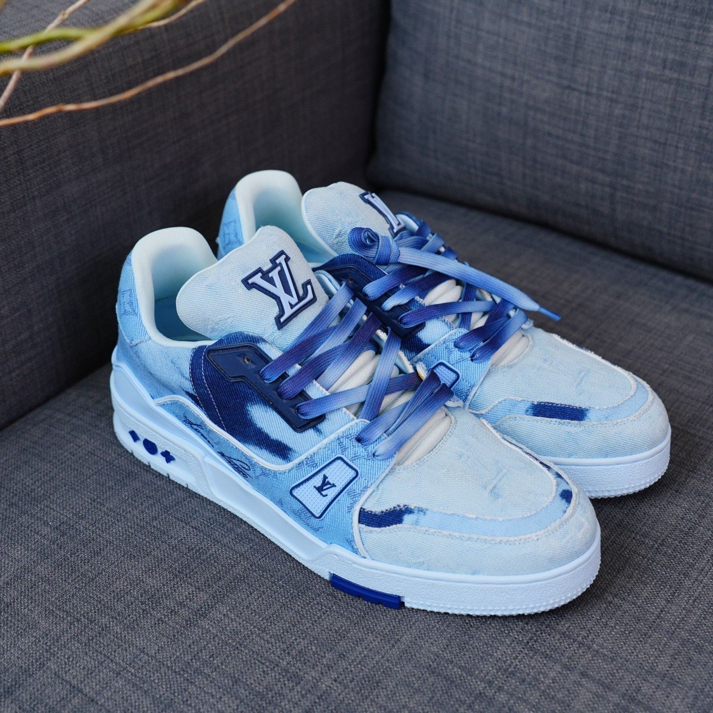 Louis Vuitton Louis Vuitton Training Multi Lowtop Sneakers 10 Men Size US 10 / EU 43 - 6 Thumbnail