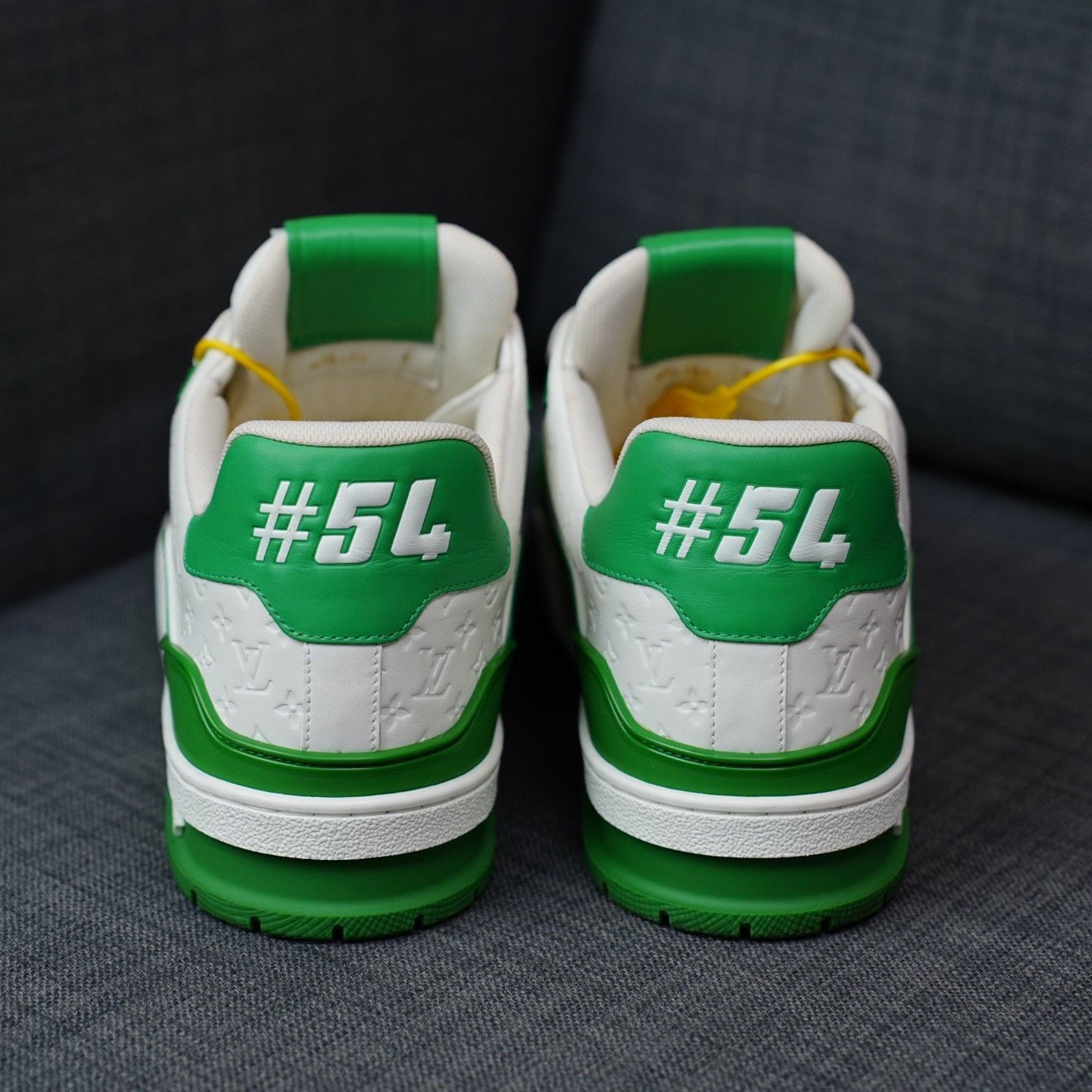 Louis Vuitton Louis Vuitton Training Green Lowtop Sneakers 10 Men Size US 10 / EU 43 - 6 Thumbnail