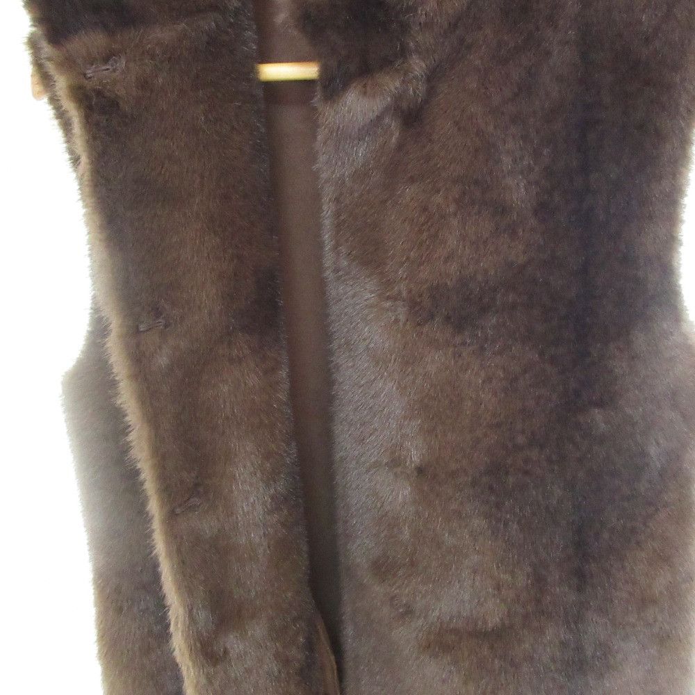 Other Other anuans Faux Fur Vest Fur Outerwear 1525510034 DUTY FREE for USA Size ONE SIZE - 4 Thumbnail