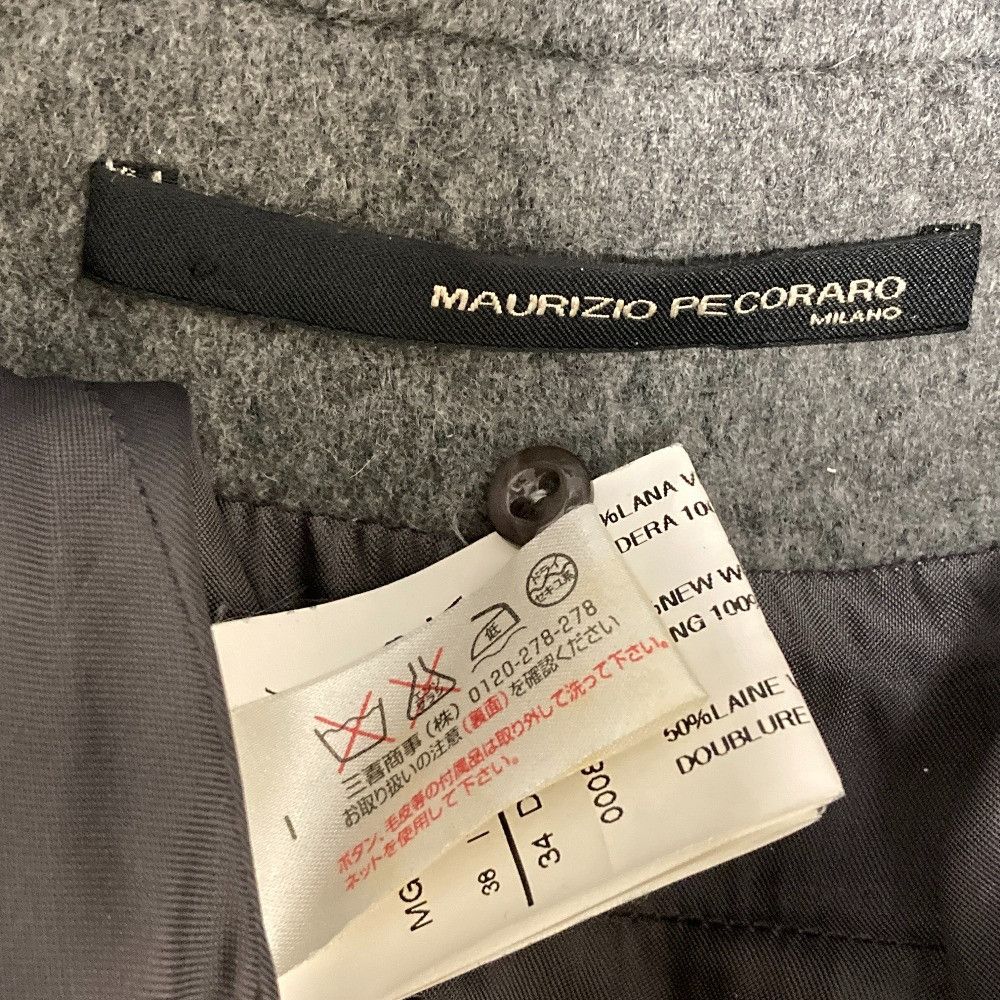 Other Other Maurizio Pecoraro Wool Blend Layered Coat Others Outerwear DUTY FREE for USA Size ONE SIZE - 6 Thumbnail