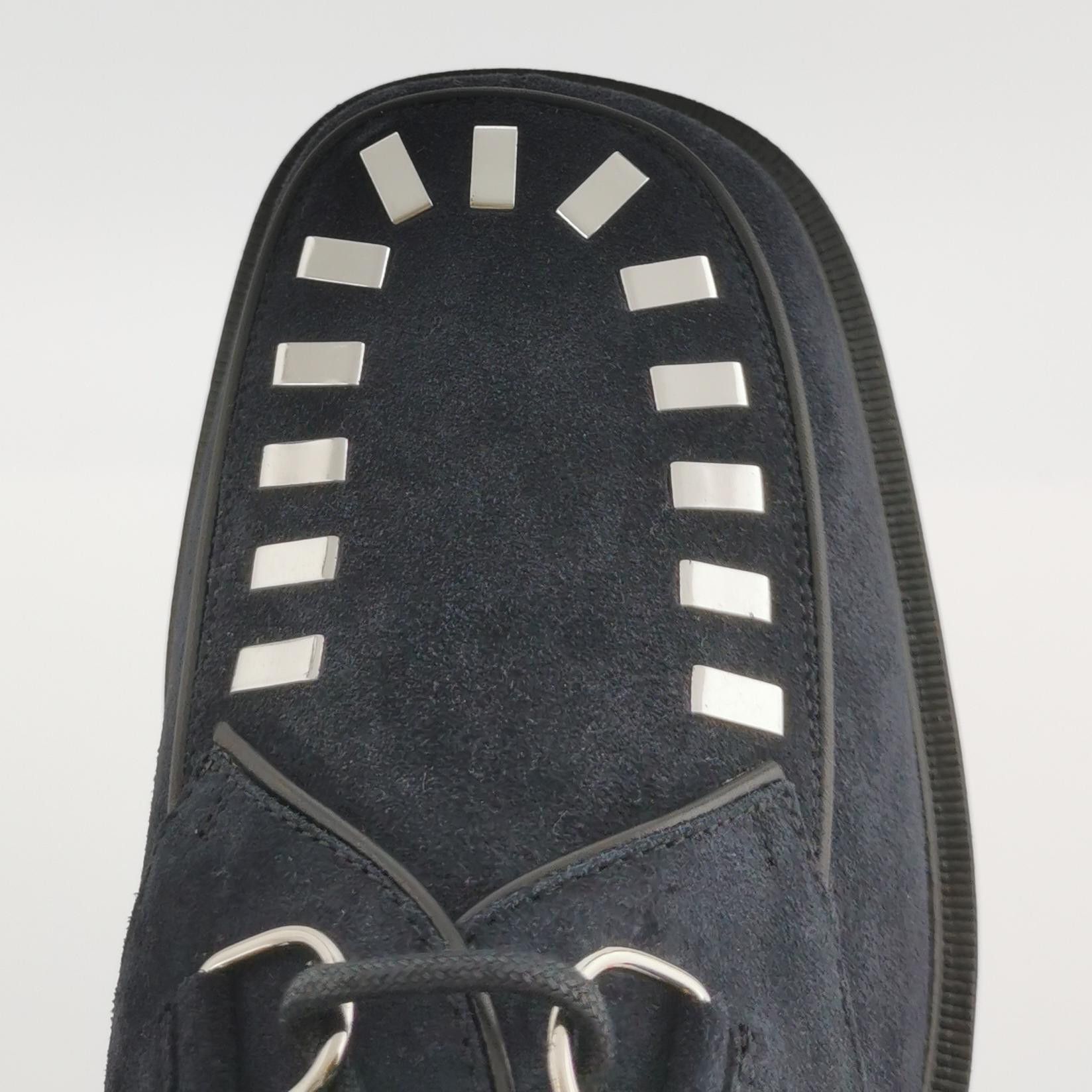 Marni Marni Suede Metal Stud Creeper Shoes EU 41 Size US 8 / EU 41 - 7 Thumbnail