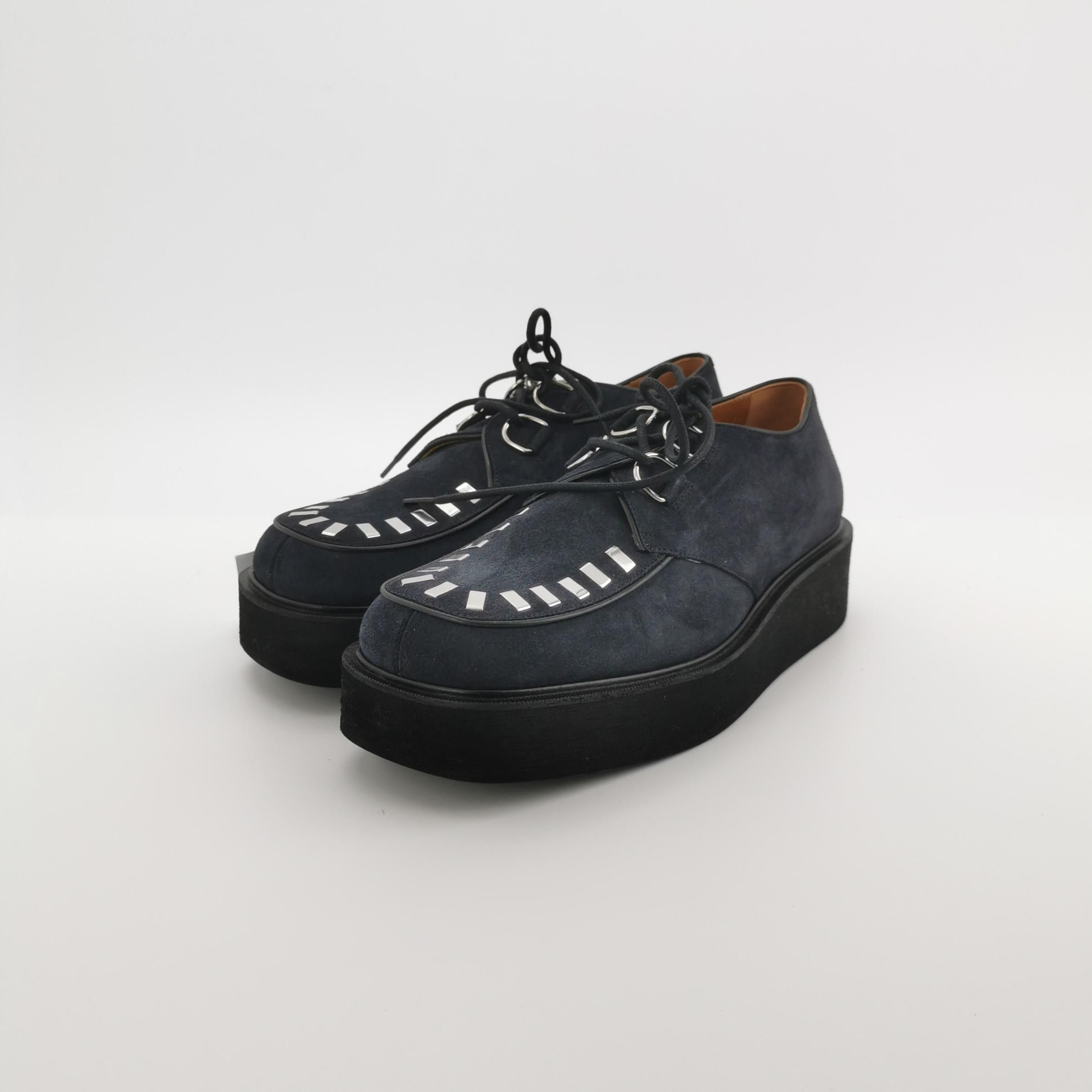 Marni Marni Suede Metal Stud Creeper Shoes EU 41 Size US 8 / EU 41 - 4 Thumbnail