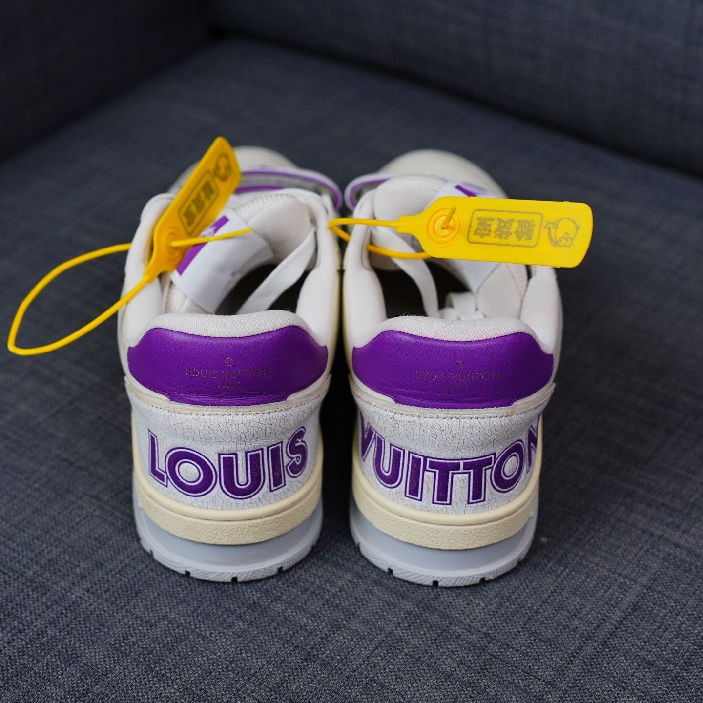 Louis Vuitton Louis Vuitton Training White Lowtop Sneakers 8.5 Men Size US 8.5 / EU 41-42 - 6 Thumbnail