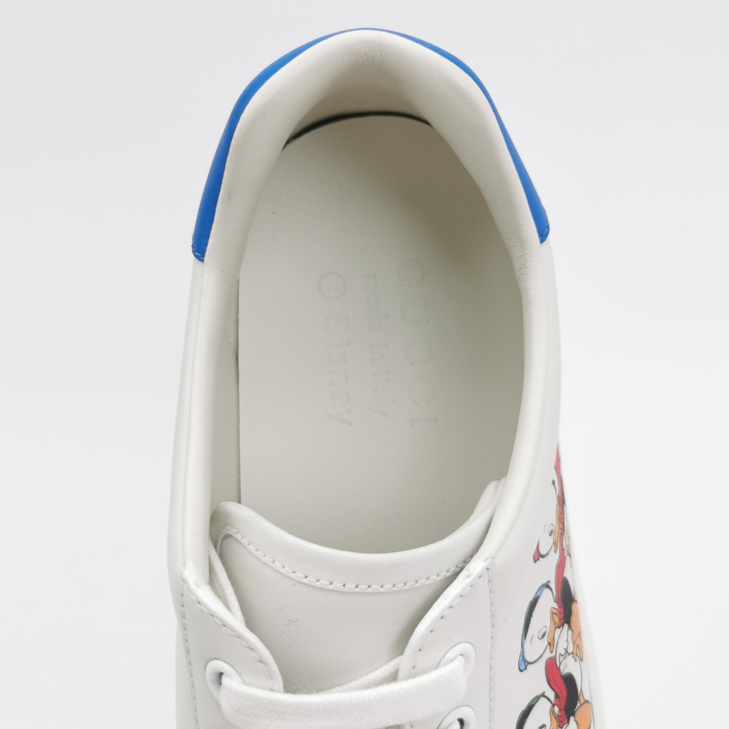 Gucci Gucci x Disney Donald Duck Ace Sneakers 5.5 Size US 6 / EU 39 - 8 Thumbnail
