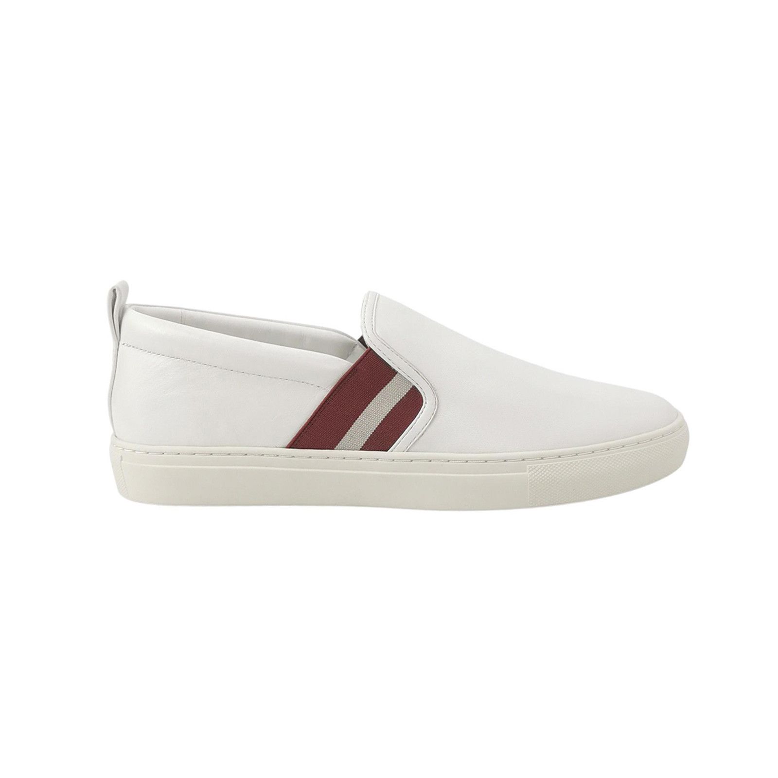 Bally Bally Leather Stripe Slip-On Sneakers EU 42 Size US 9 / EU 42 - 2 Thumbnail