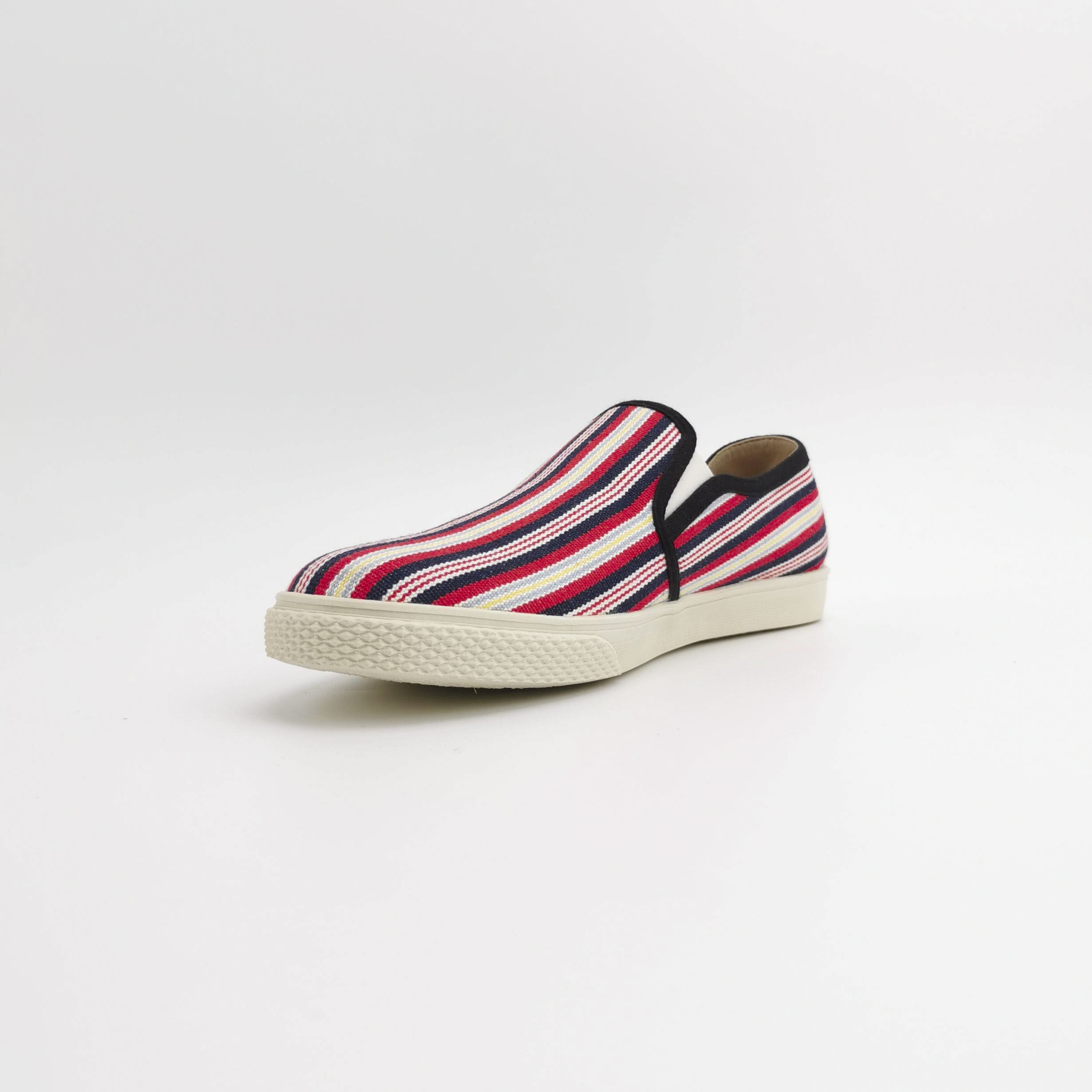 Stella McCartney Stella McCartney Striped Canvas Slip Ons 41 Size US 8 / EU 41 - 3 Thumbnail