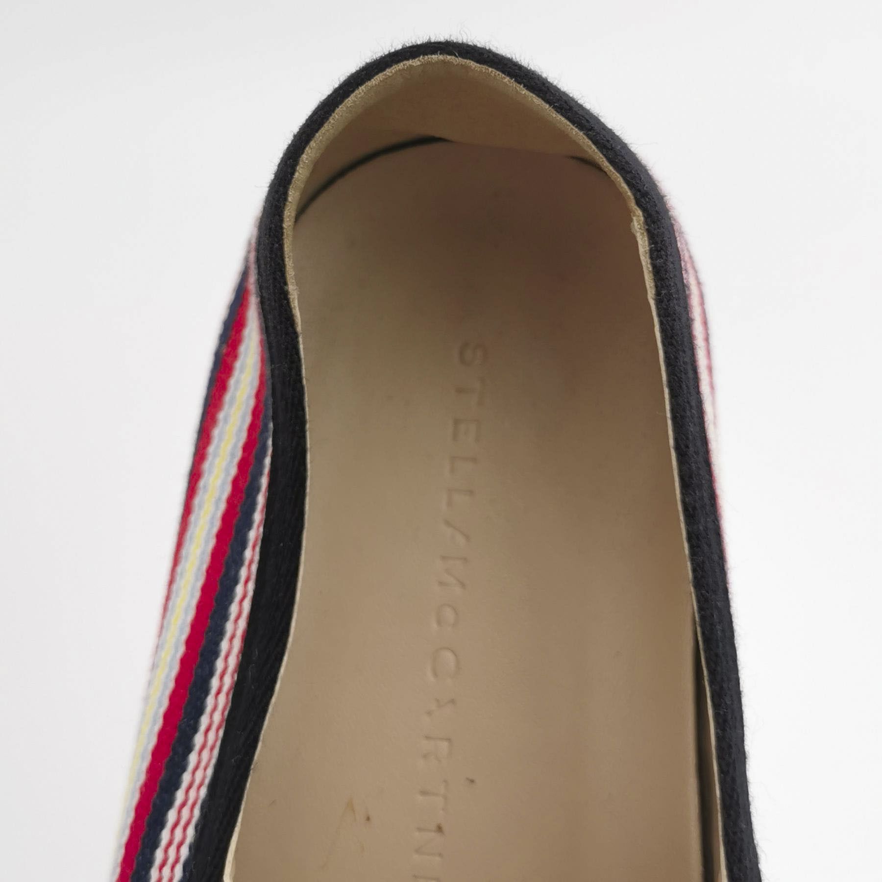 Stella McCartney Stella McCartney Striped Canvas Slip Ons 41 Size US 8 / EU 41 - 8 Thumbnail