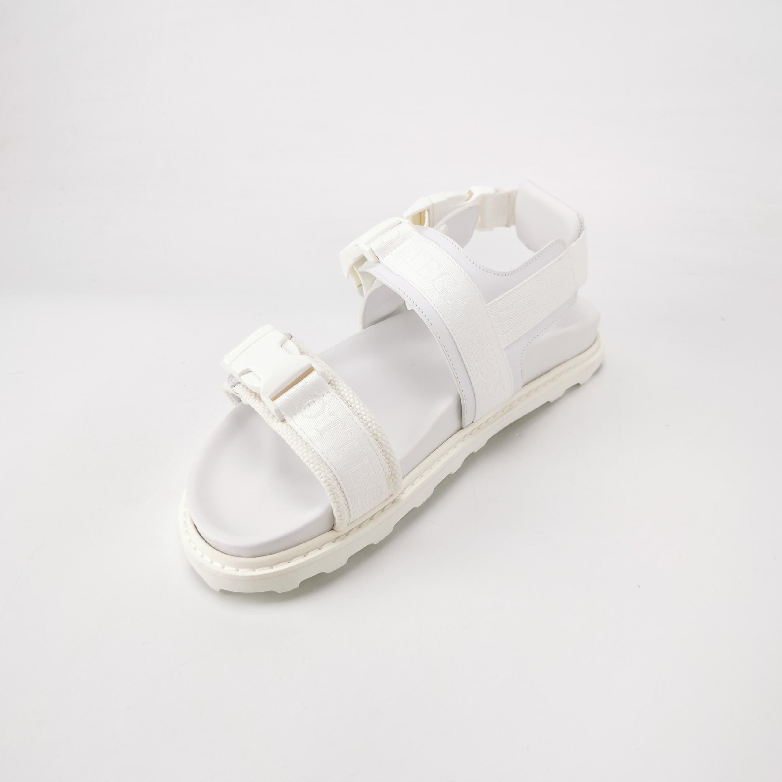 Bottega Veneta Bottega Veneta Optic White Buckle Sandals 44 Size US 11 / EU 44 - 3 Thumbnail