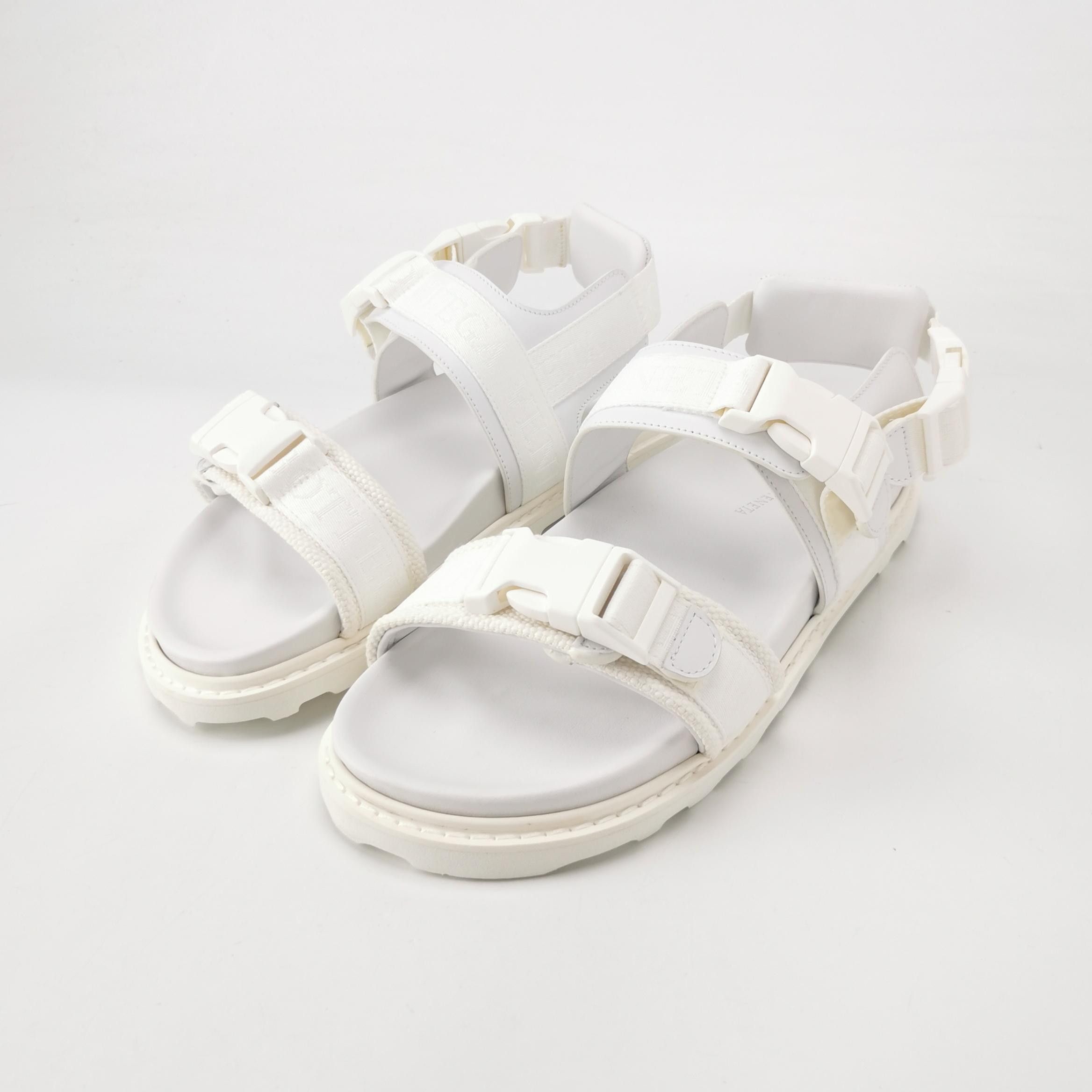 Bottega Veneta Bottega Veneta Optic White Buckle Sandals 44 Size US 11 / EU 44 - 4 Thumbnail