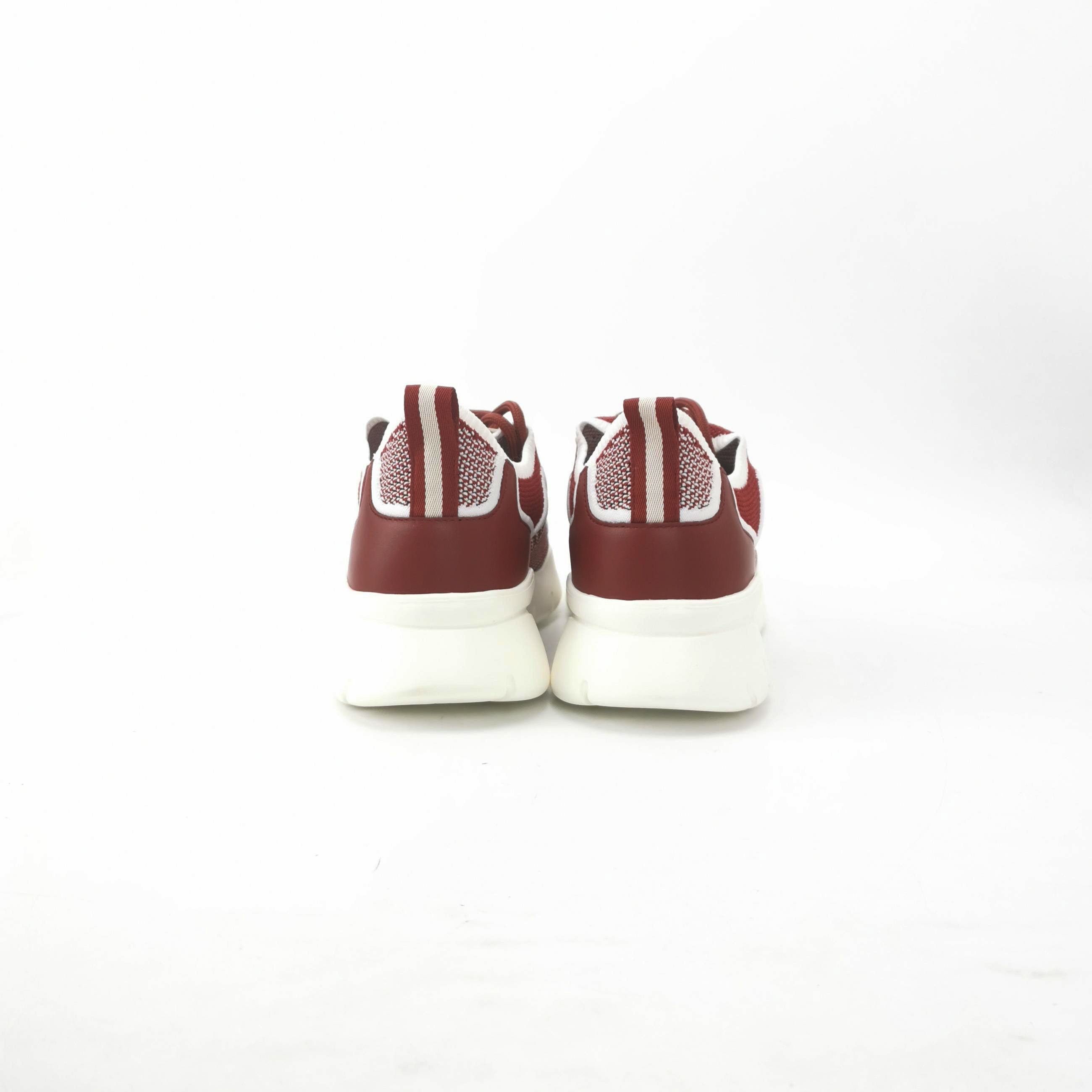 Bally Bally Red Mesh Canvas Low-Top Sneakers EU 43 Size US 10 / EU 43 - 5 Thumbnail