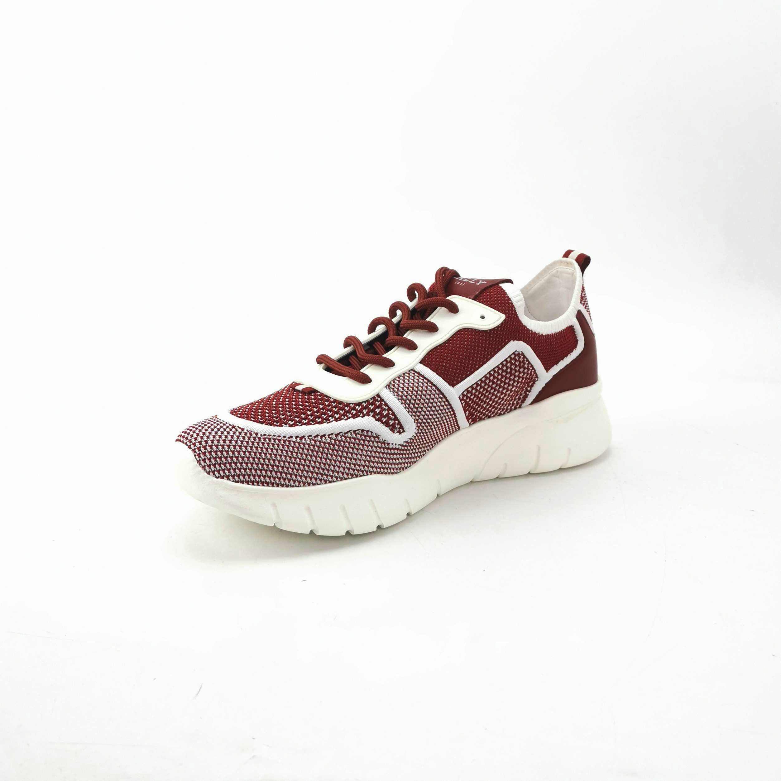 Bally Bally Red Mesh Canvas Low-Top Sneakers EU 43 Size US 10 / EU 43 - 3 Thumbnail