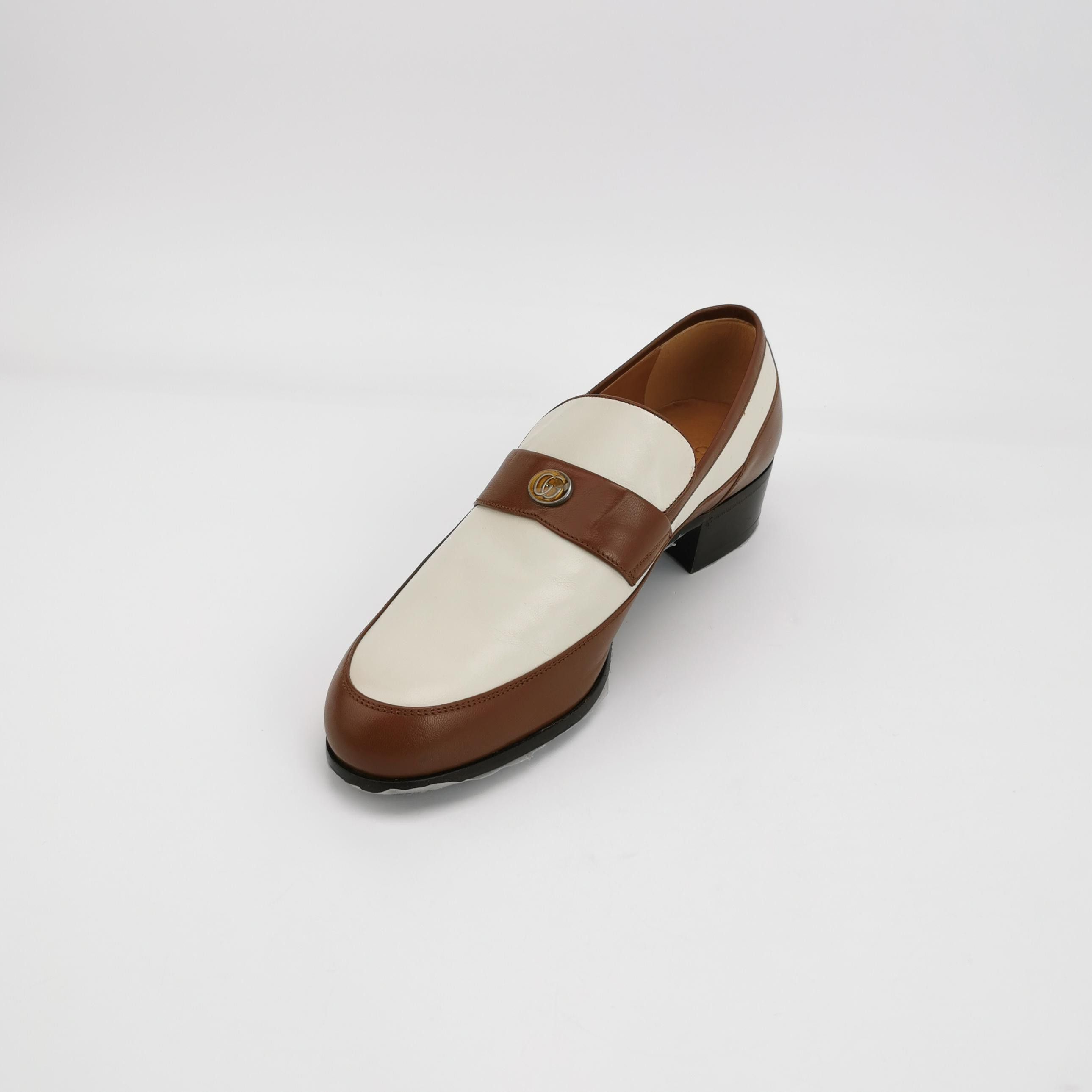 Gucci Gucci Two-Tone Leather Loafers Size 8 Size US 8 / EU 41 - 3 Thumbnail