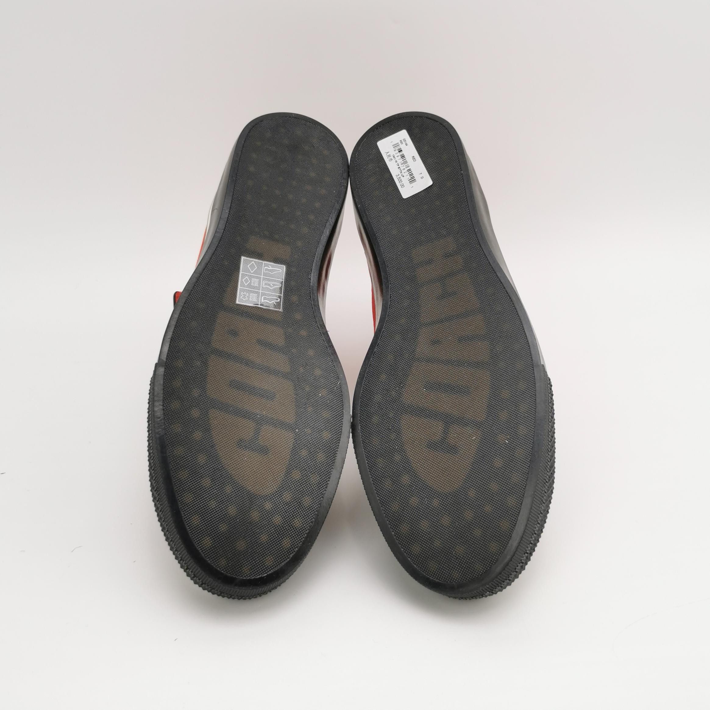 Coach Coach Red Canvas High Top Sneakers EU 40 Size US 7 / EU 40 - 6 Thumbnail