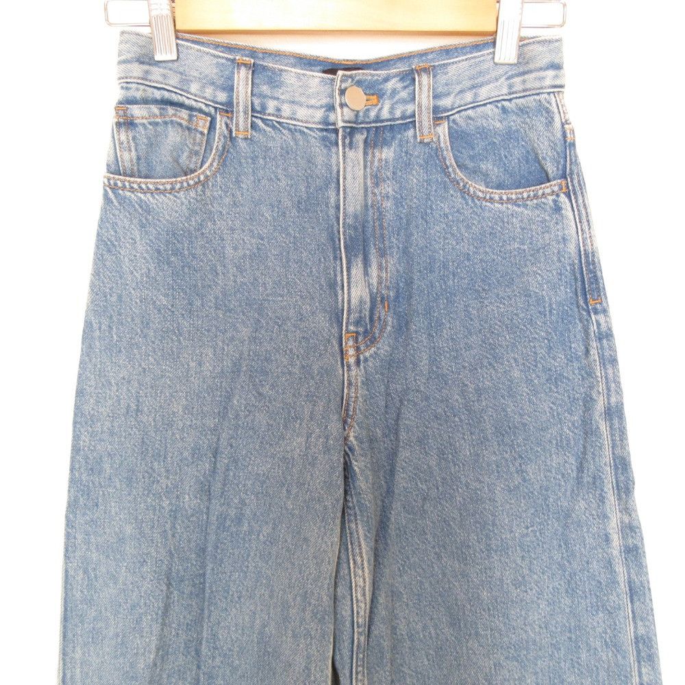 Theory Theory Theory RELAXED DENIM HW WIDE JEAN denim pants Textile Jeans DUTY FREE for USA Size ONE SIZE - 3 Thumbnail