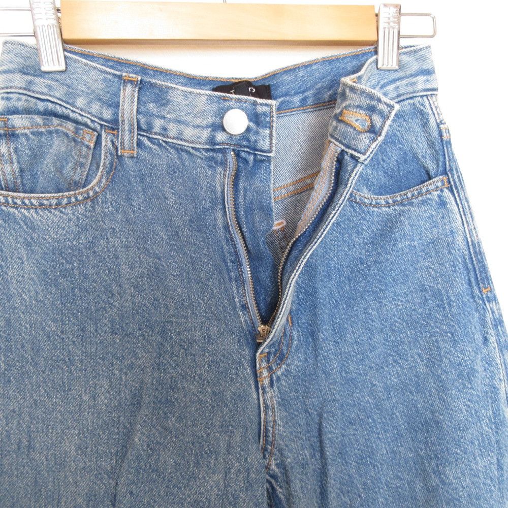 Theory Theory Theory RELAXED DENIM HW WIDE JEAN denim pants Textile Jeans DUTY FREE for USA Size ONE SIZE - 4 Thumbnail