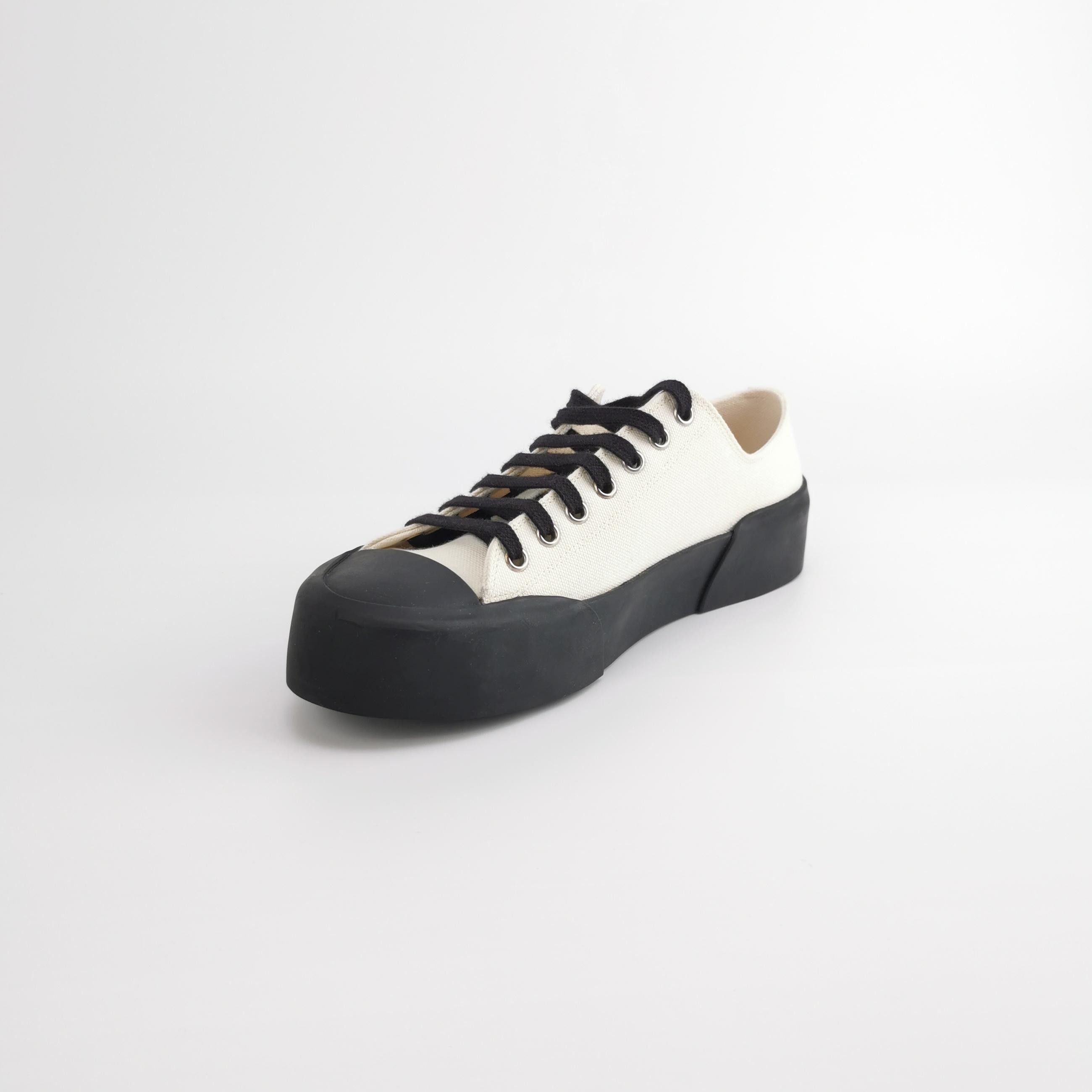 Jil Sander Jil Sander Canvas Platform Low Sneakers 39 Size US 6 / EU 39 - 3 Thumbnail