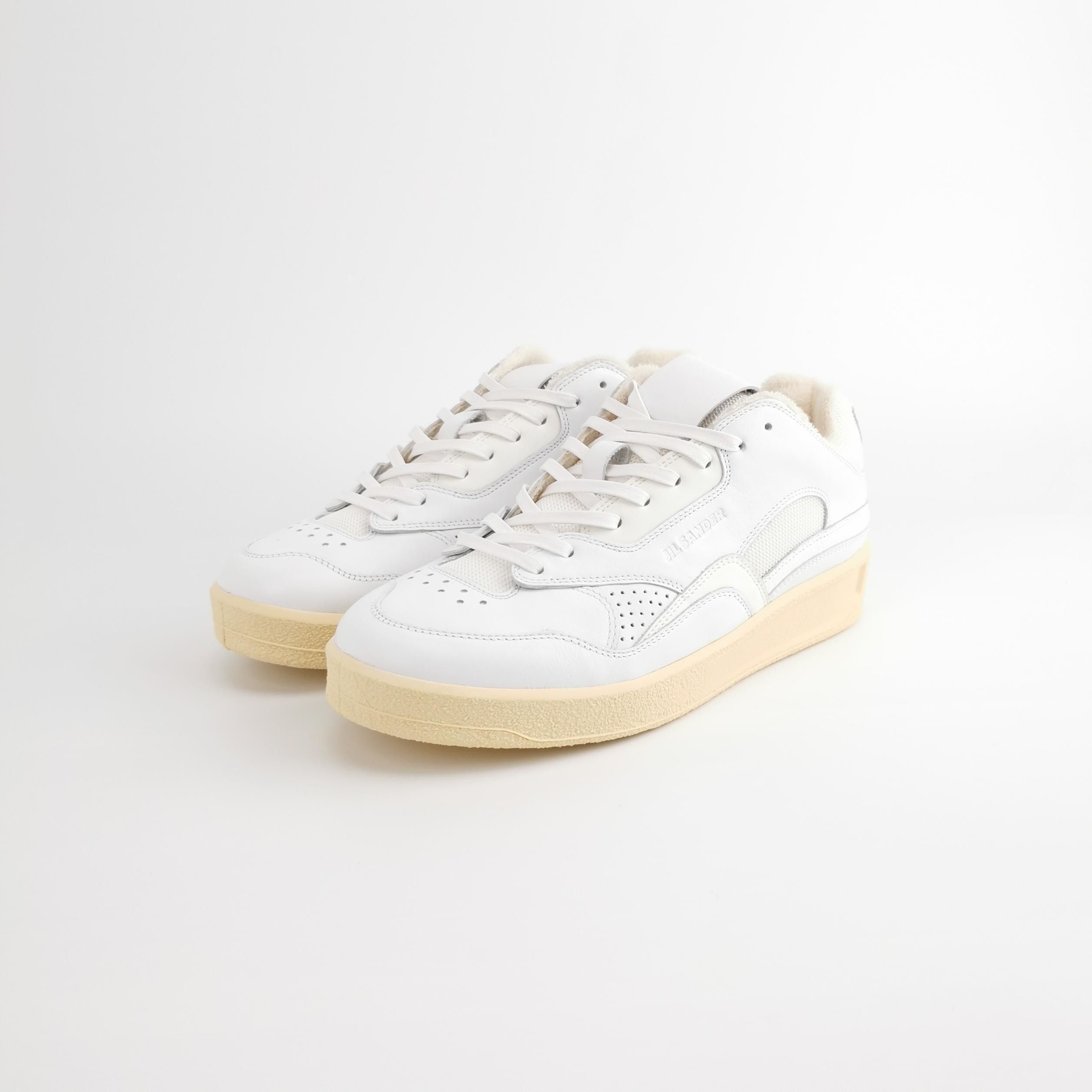 Jil Sander Jil Sander Leather Logo Low-Top Sneakers 41 Size US 8 / EU 41 - 4 Thumbnail