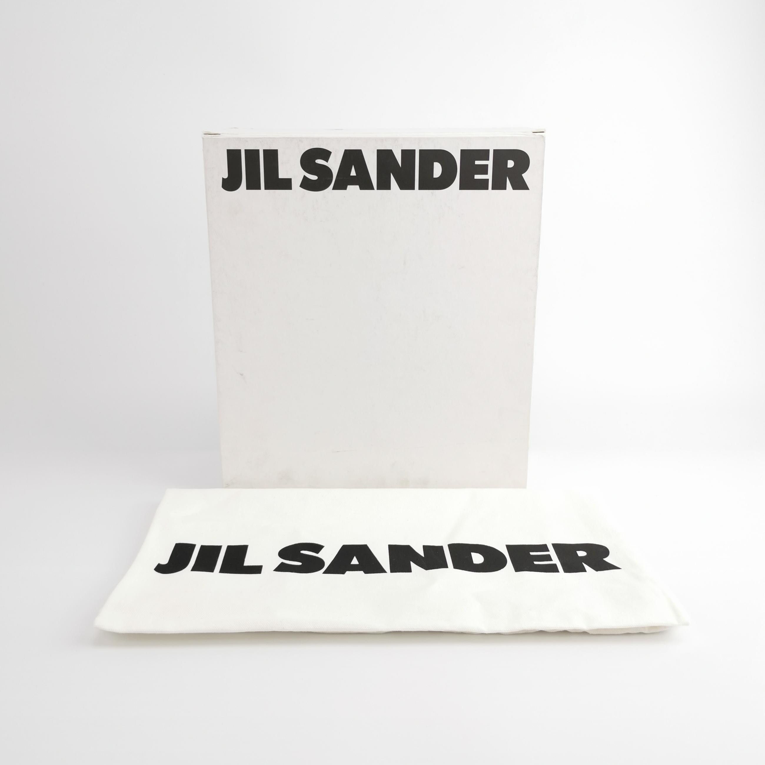Jil Sander Jil Sander Leather Logo Low-Top Sneakers 41 Size US 8 / EU 41 - 14 Thumbnail