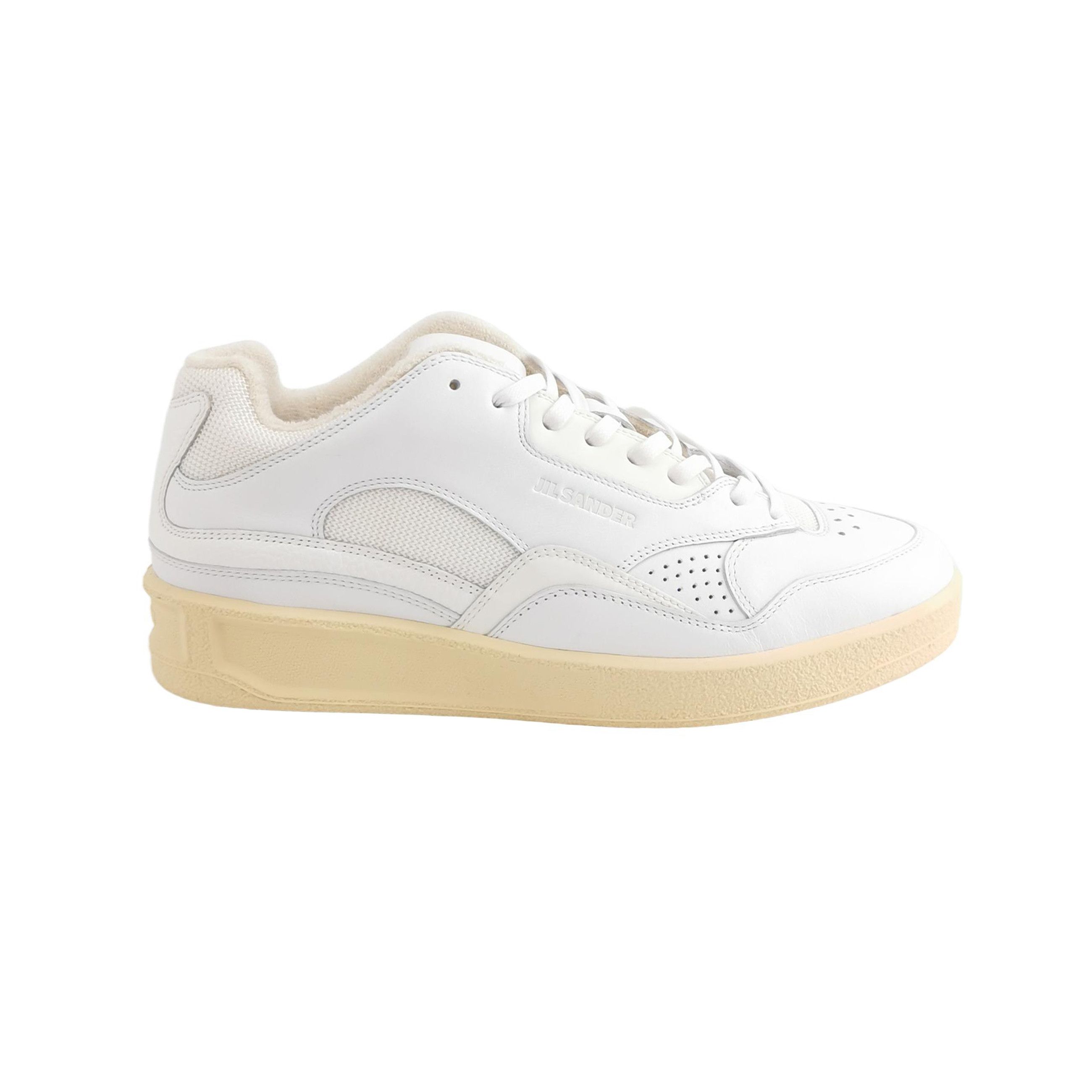 Jil Sander Jil Sander Leather Logo Low-Top Sneakers 41 Size US 8 / EU 41 - 2 Thumbnail