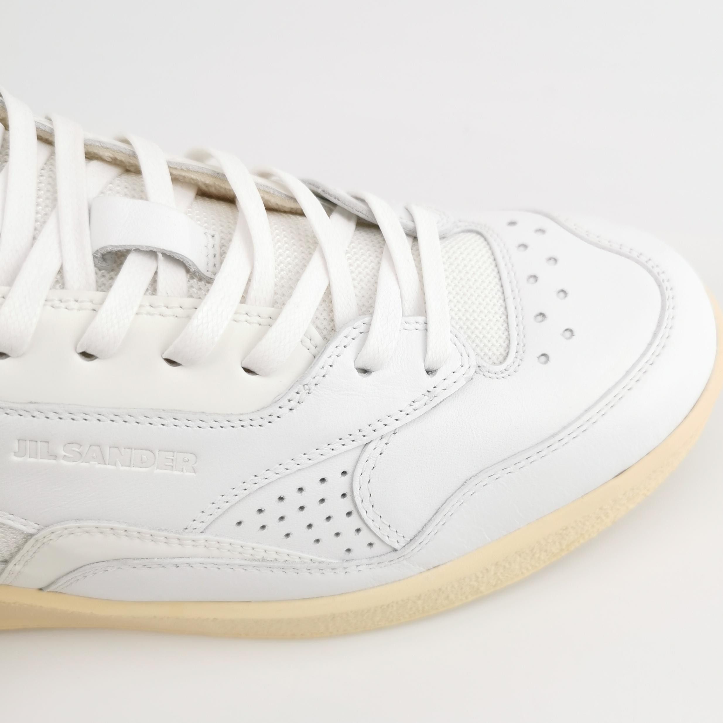 Jil Sander Jil Sander Leather Logo Low-Top Sneakers 41 Size US 8 / EU 41 - 9 Thumbnail