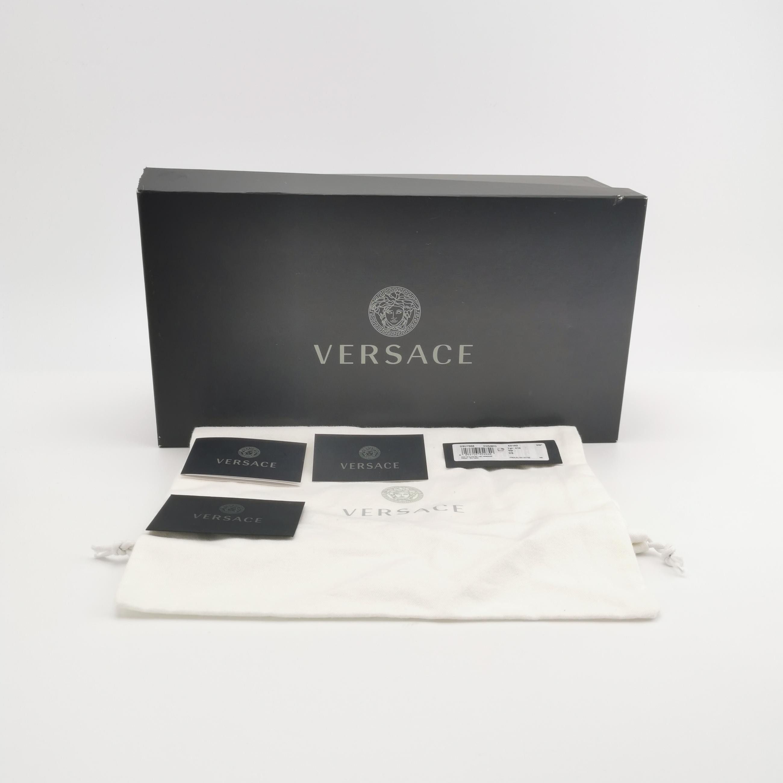 Versace Versace Medusa Print Leather Sandals EU 41 Size US 8 / EU 41 - 11 Thumbnail
