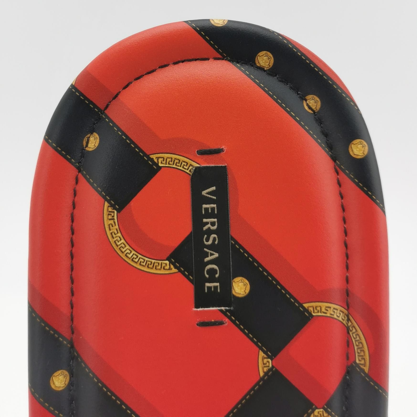 Versace Versace Medusa Print Leather Sandals EU 41 Size US 8 / EU 41 - 8 Thumbnail