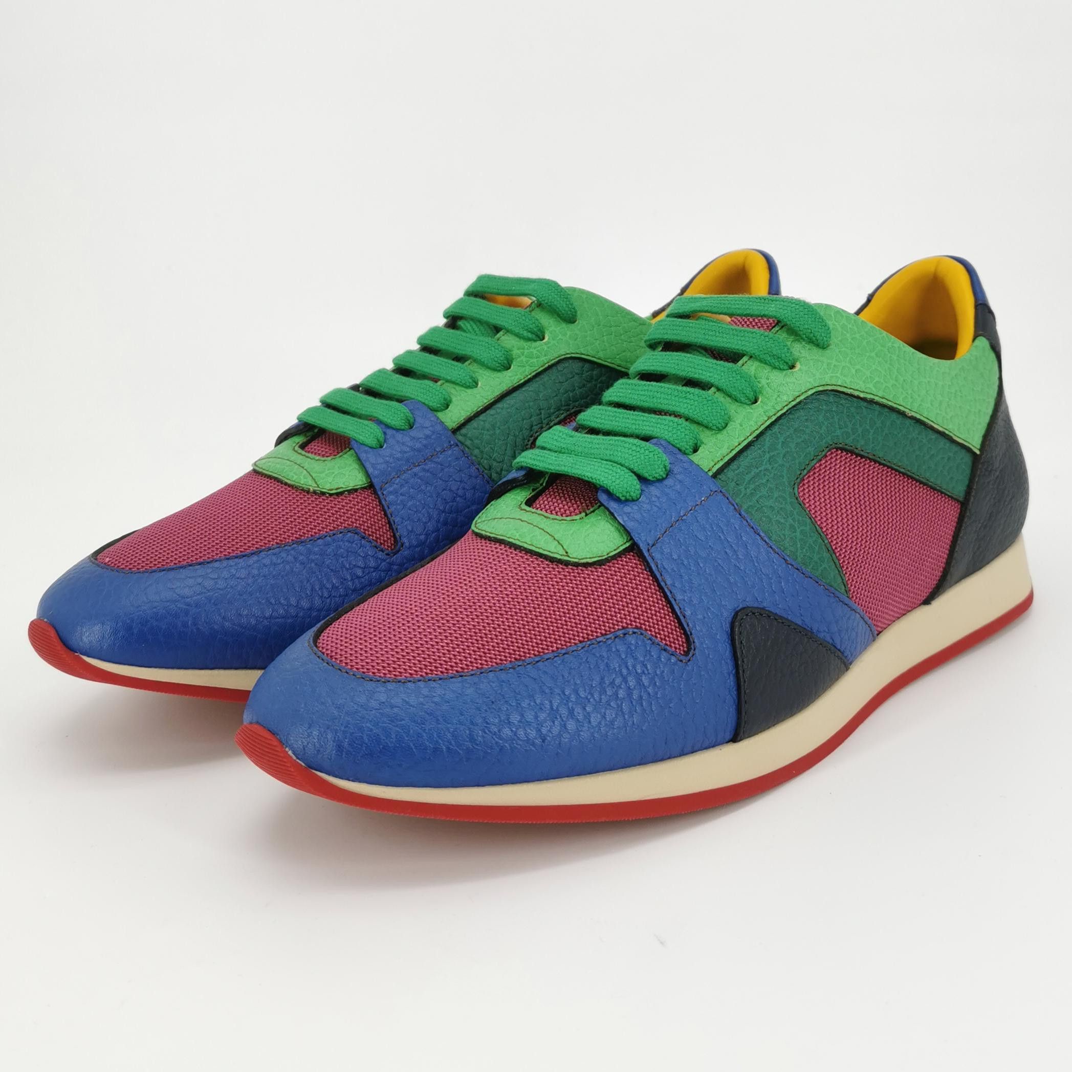 Burberry Burberry Multi-Panel Mesh Low-Top Sneakers Size 40.5 Size US 7 / EU 40 - 4 Thumbnail