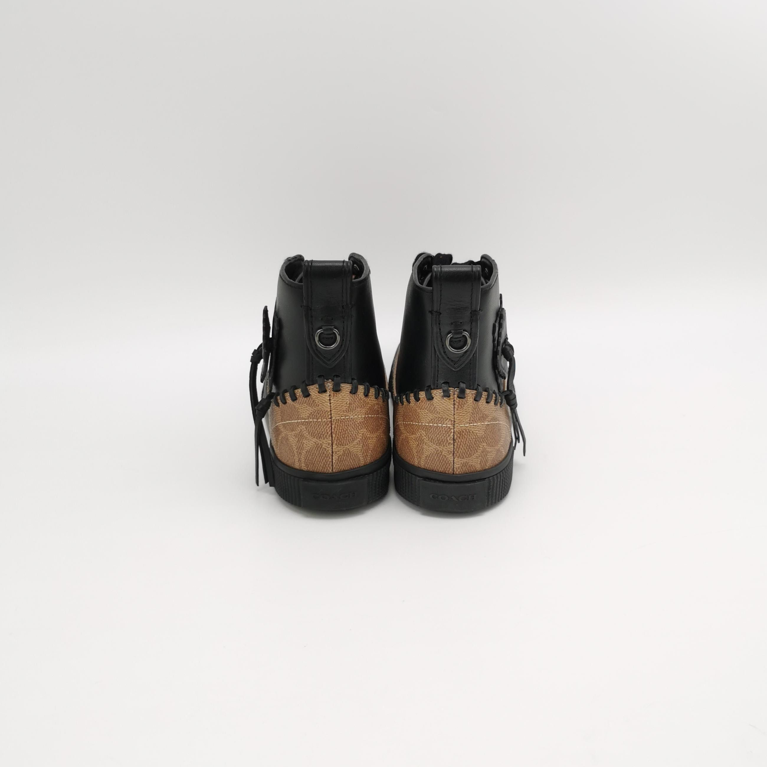 Coach Coach Signature Canvas Hi-Top Sneakers 40.5 Size US 7 / EU 40 - 5 Thumbnail