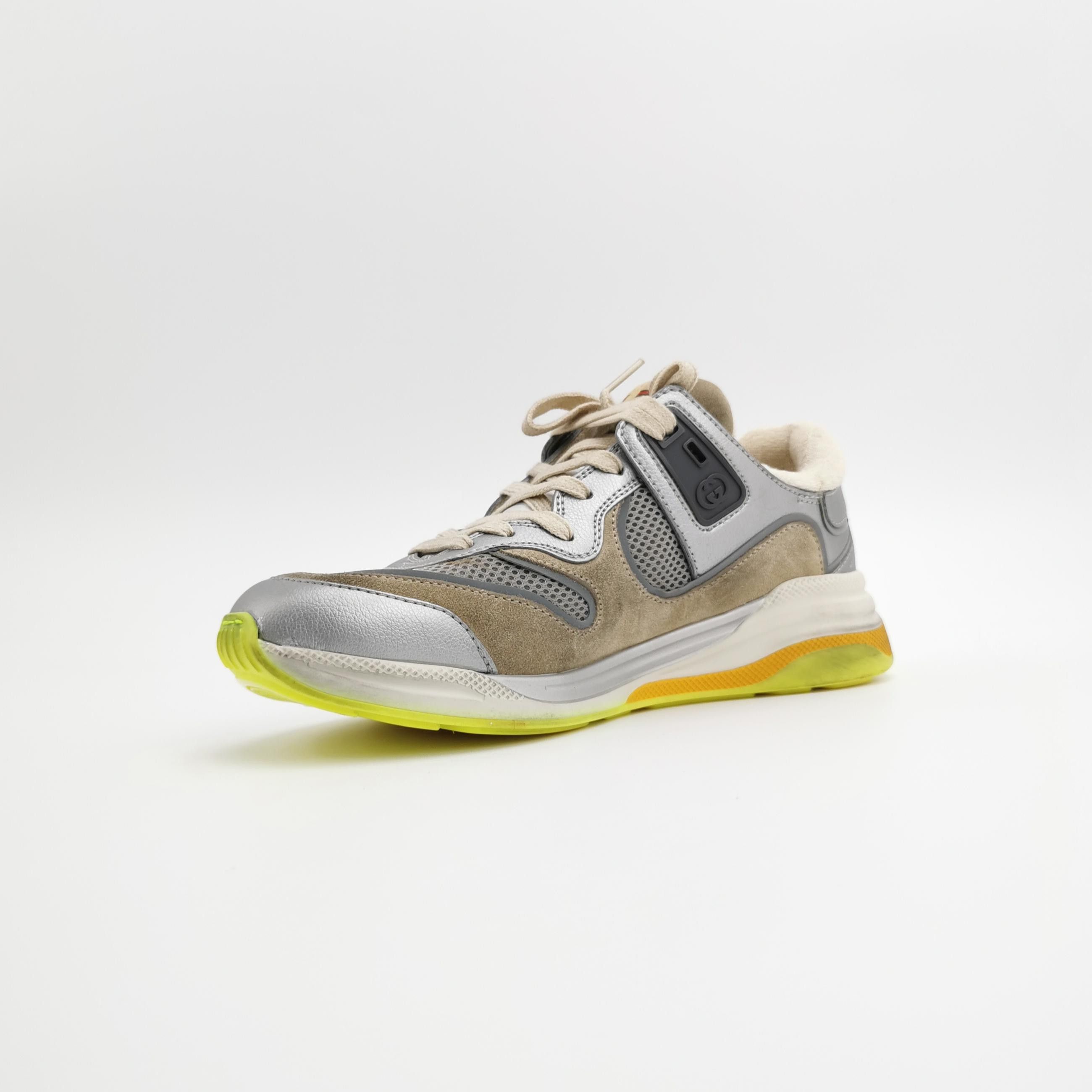 Gucci Gucci Ultrapace Mixed Media Sneakers Size 7.5 Size US 8 / EU 41 - 3 Thumbnail