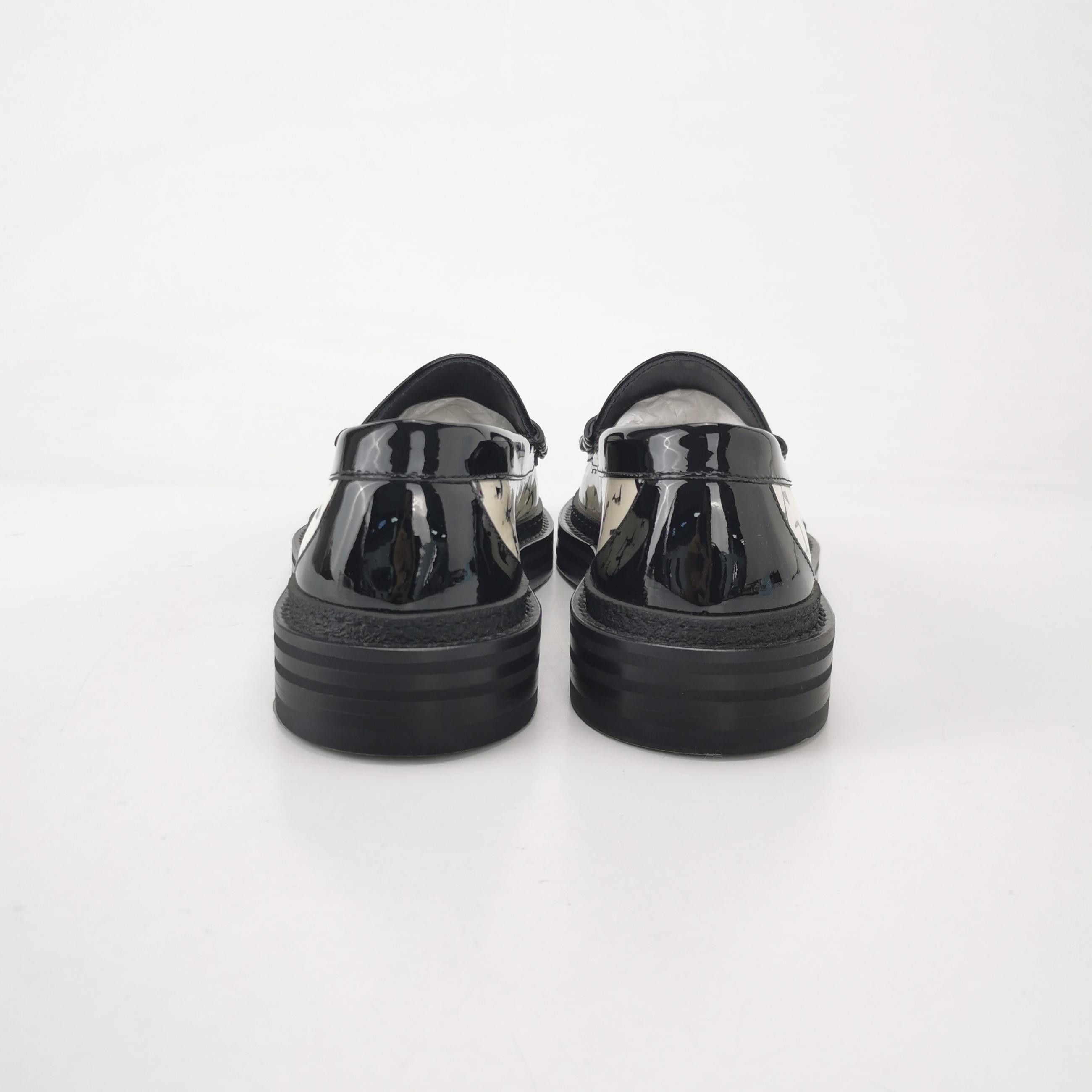 Jimmy Choo Jimmy Choo x Eric Haze Printed Patent Leather Loafers 41.5 Size US 8 / EU 41 - 5 Thumbnail