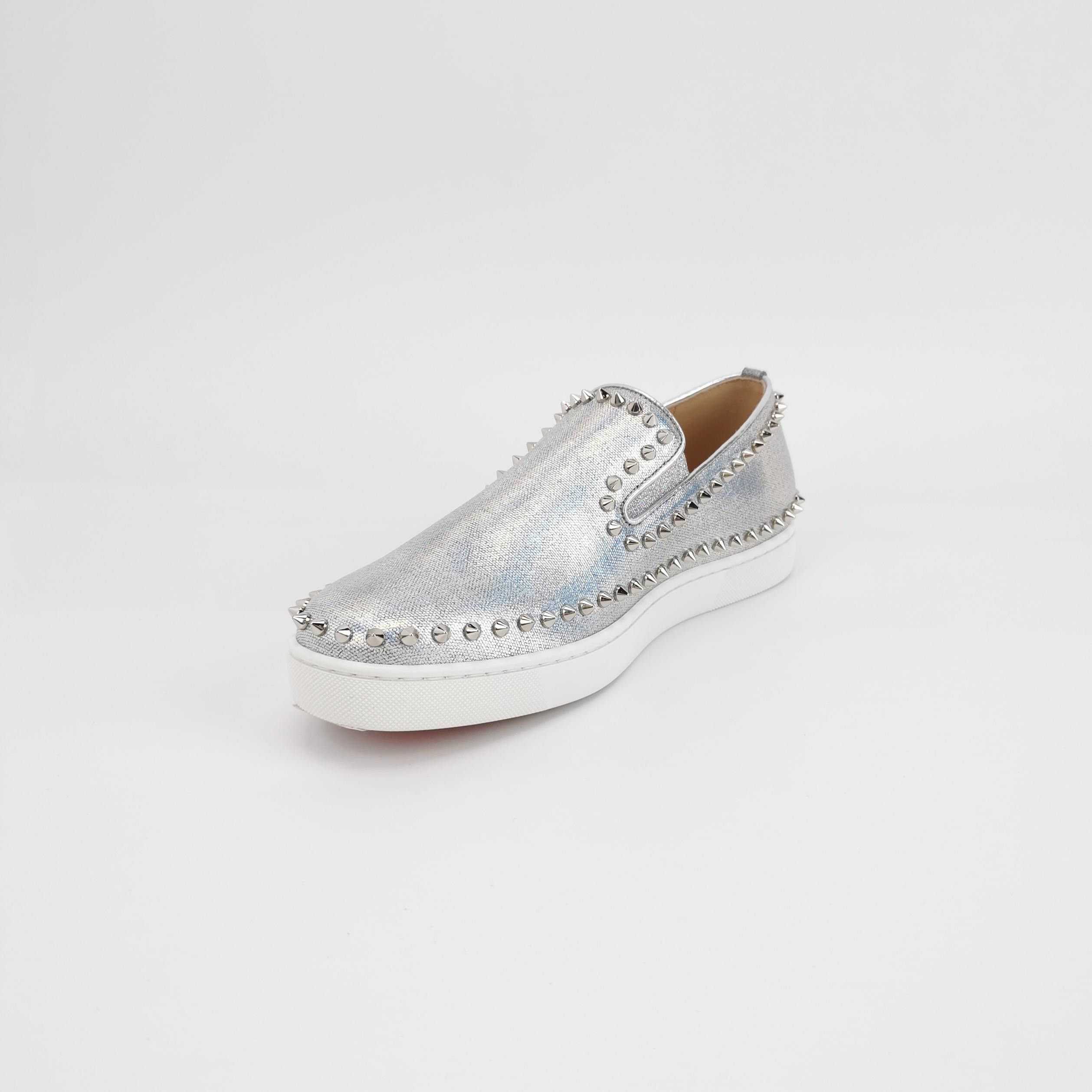 Christian Louboutin Christian Louboutin Spiked Pik Boat Sneakers 41 Size US 8 / EU 41 - 3 Thumbnail